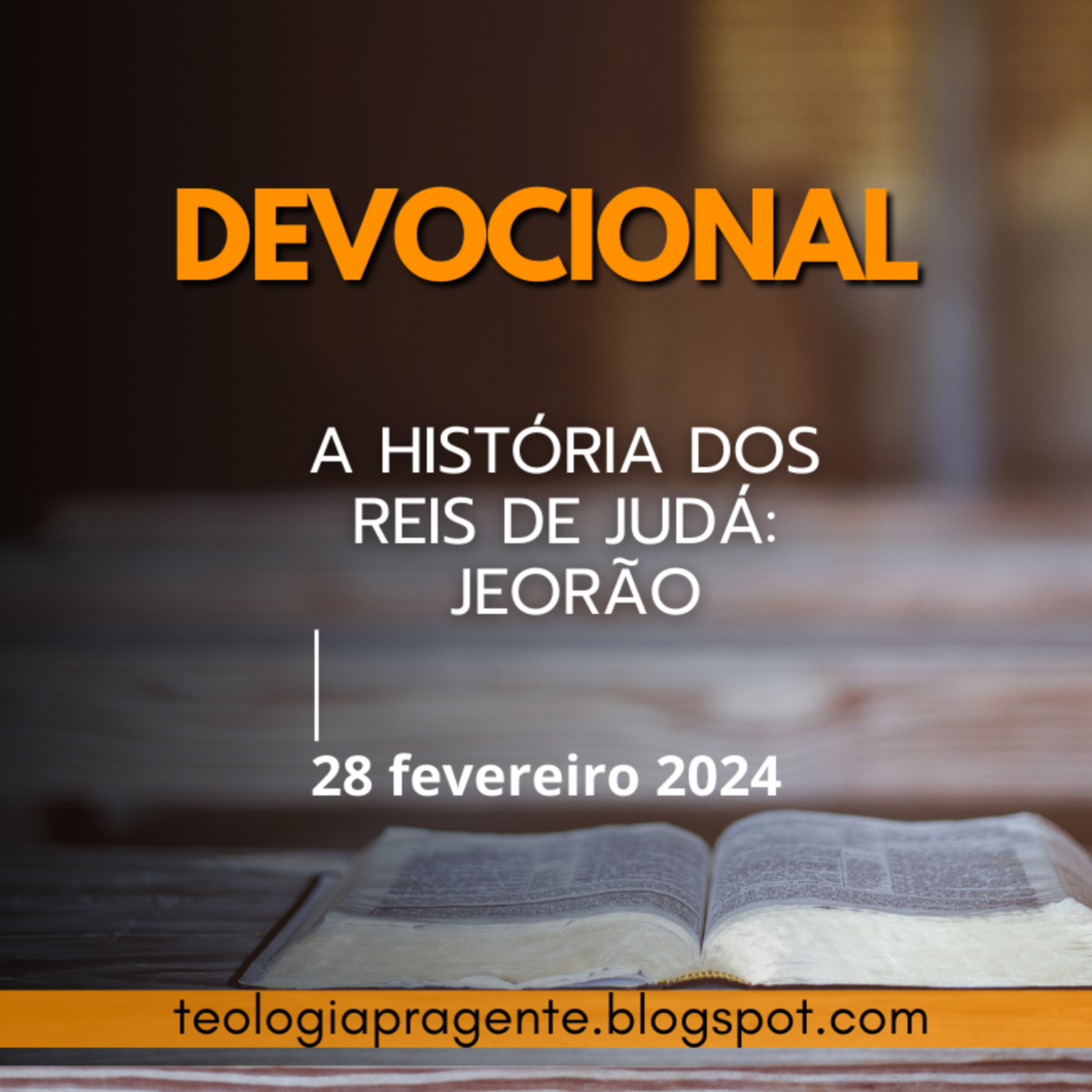 A HISTÓRIA DOS REIS DE JUDÁ: JEORÃO episode artwork