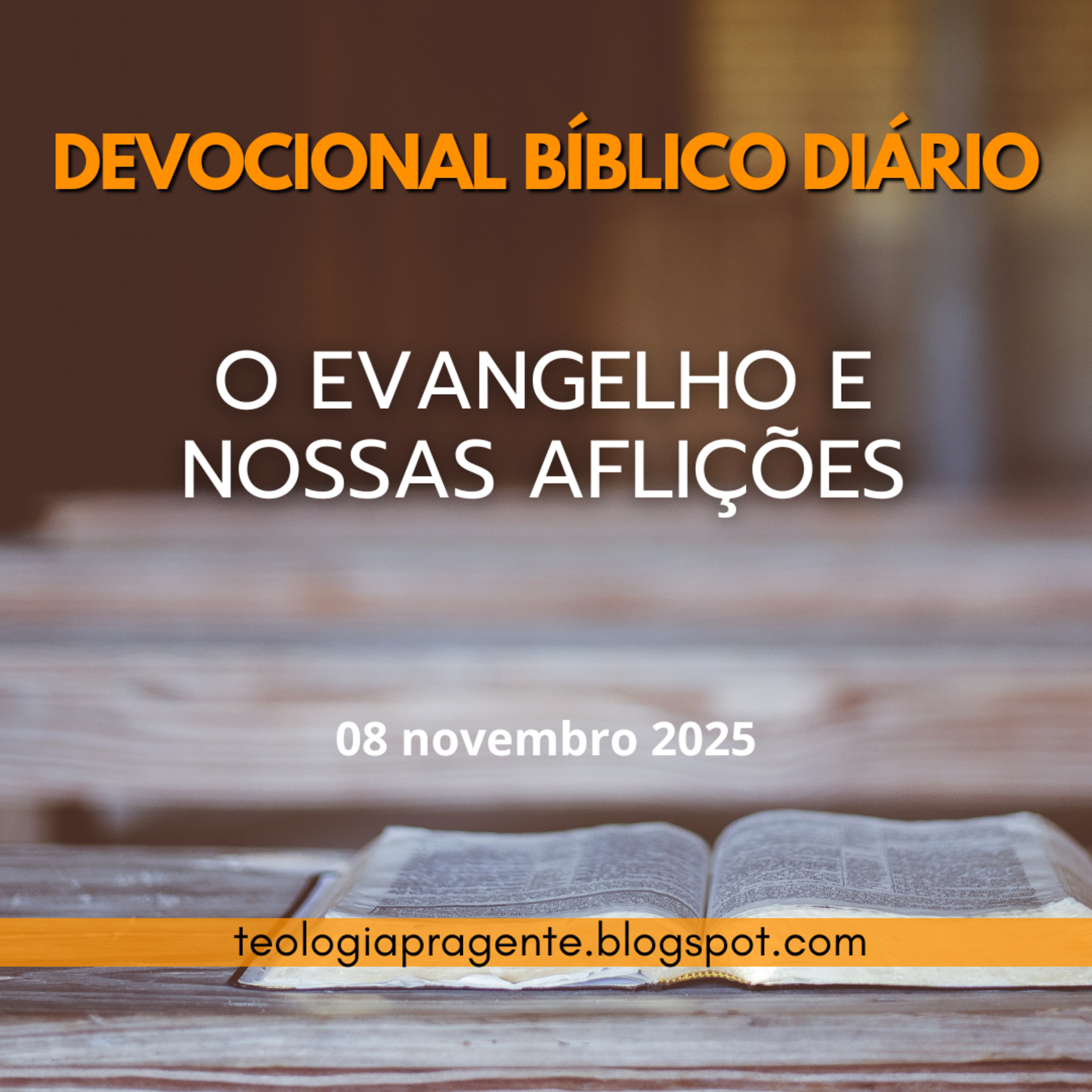 O EVANGELHO E NOSSAS AFLIÇÕES episode artwork