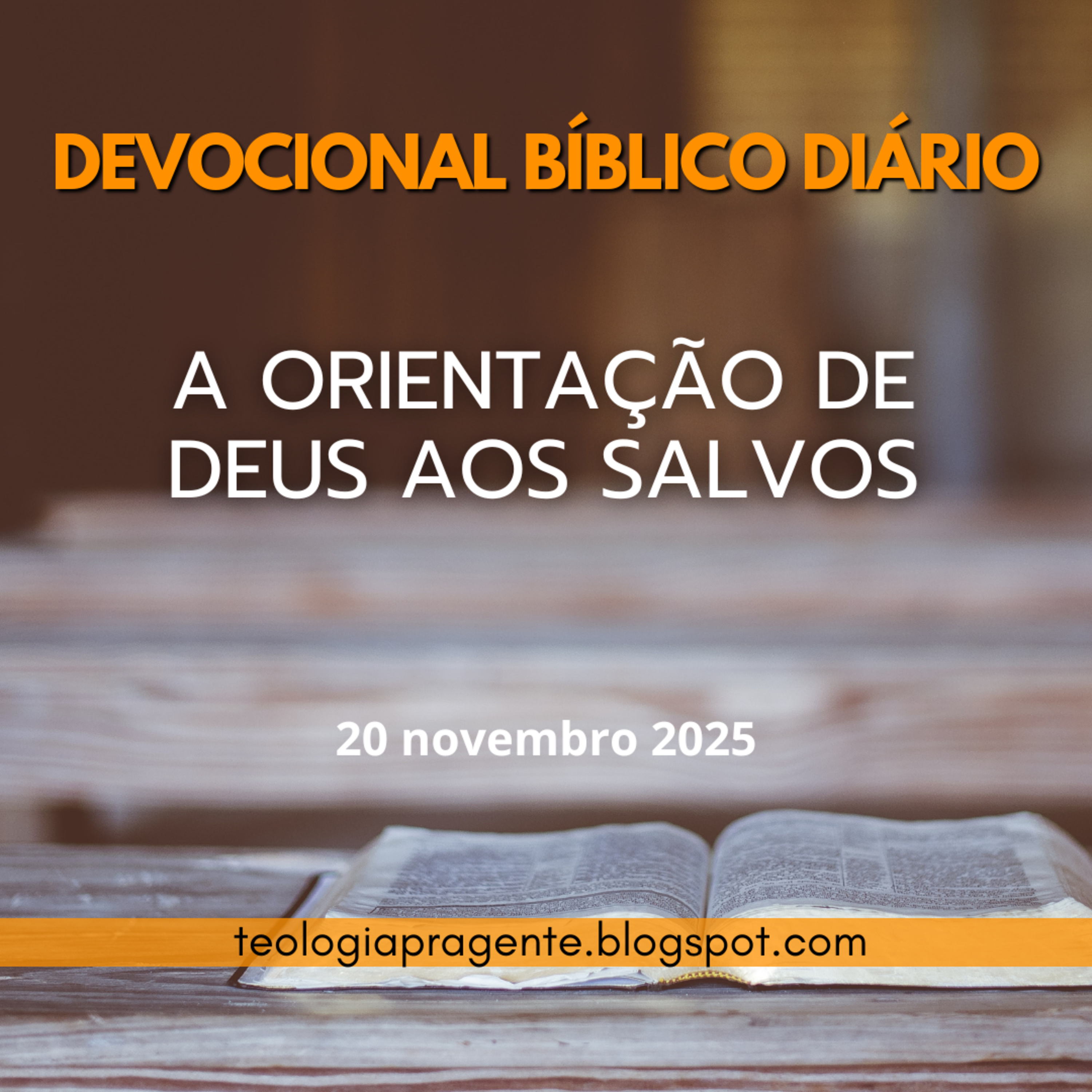 A ORIENTAÇÃO DE DEUS AOS SALVOS episode artwork
