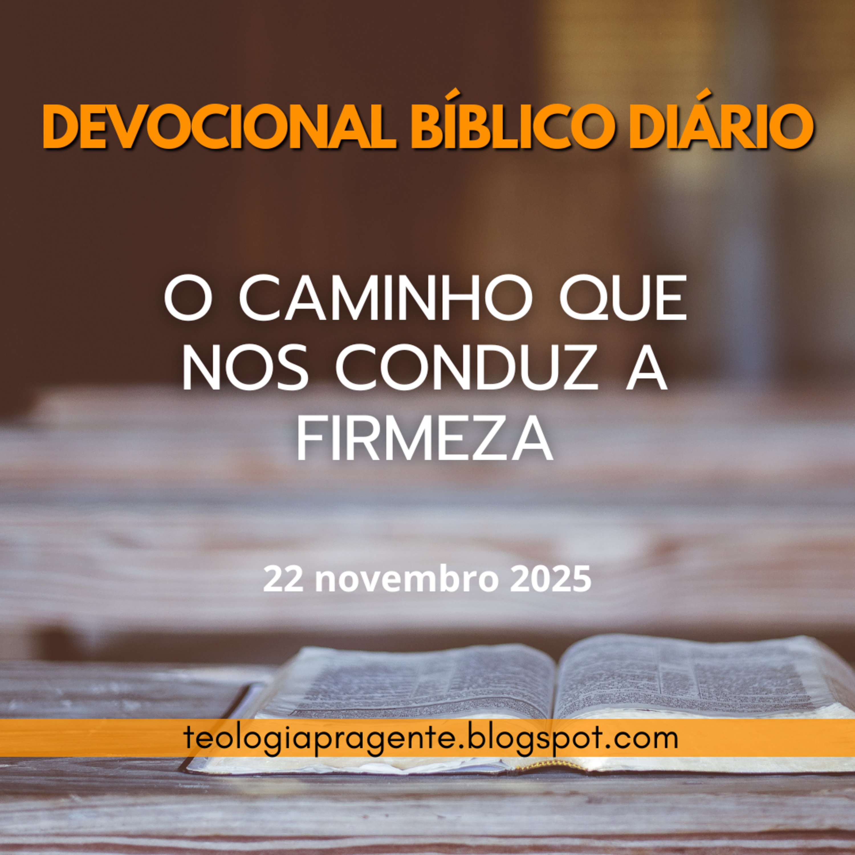 O CAMINHO QUE NOS CONDUZ A FIRMEZA episode artwork