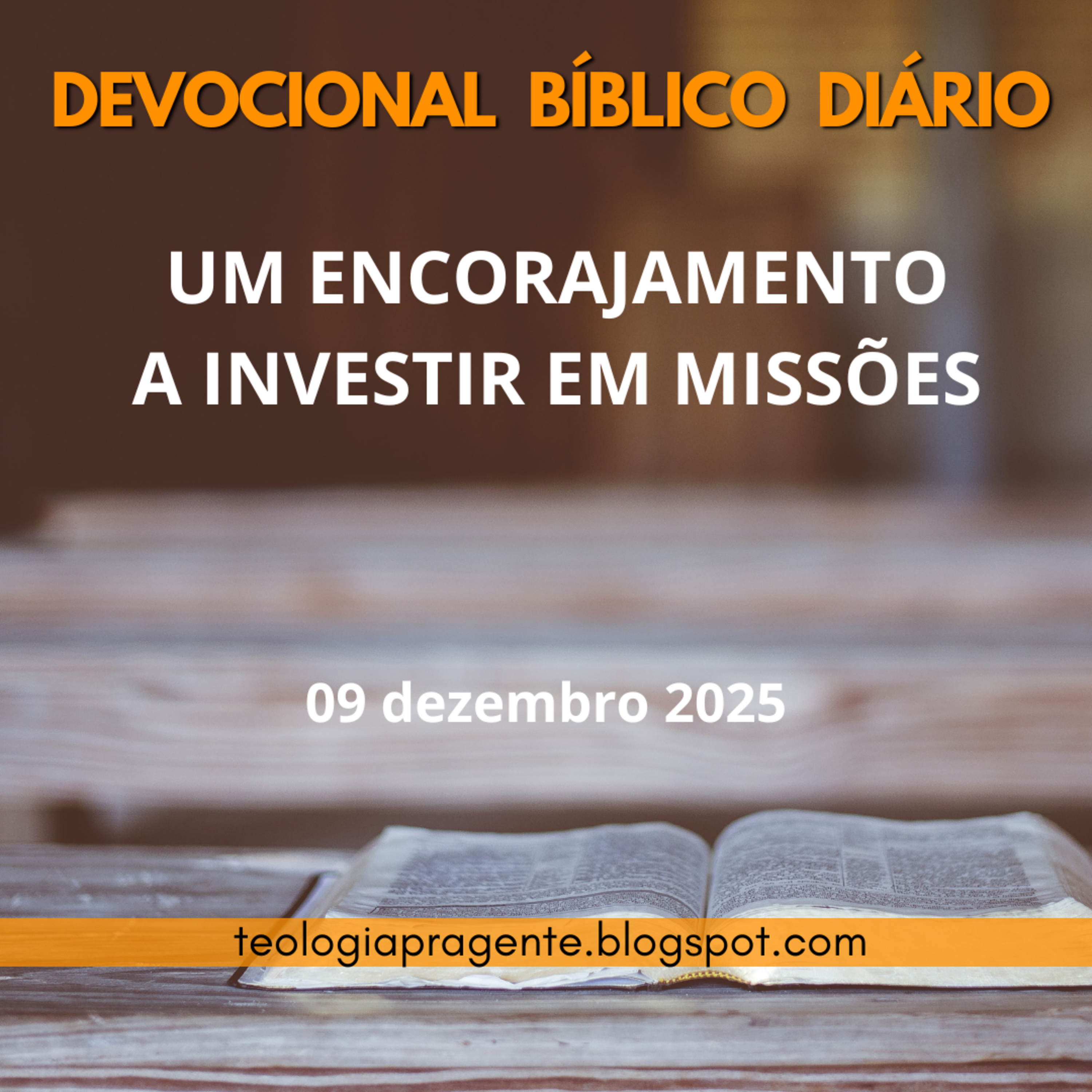 UM ENCORAJAMENTO A INVESTIR EM MISSÕES episode artwork