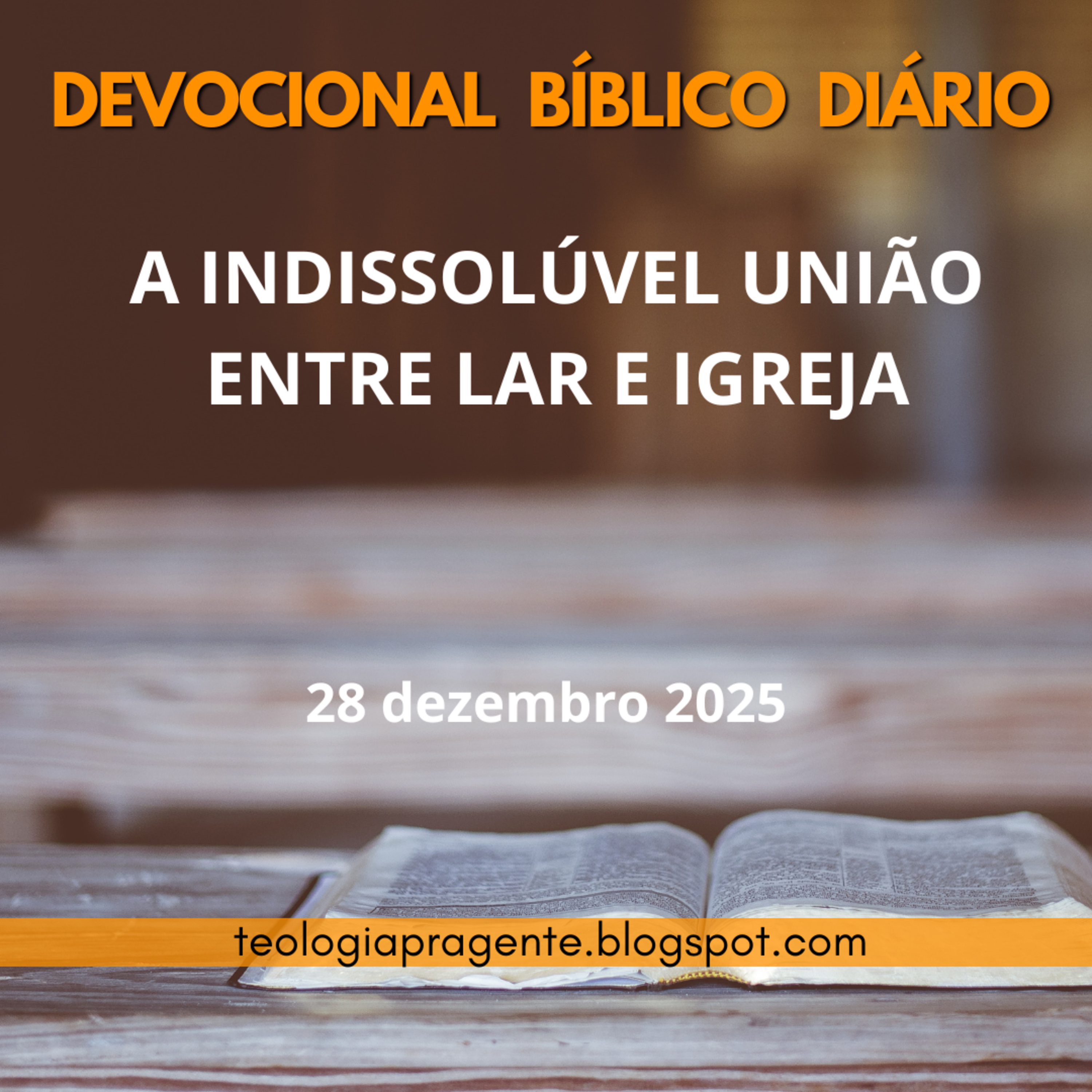 A INDISSOLÚVEL UNIÃO ENTRE LAR E IGREJA episode artwork