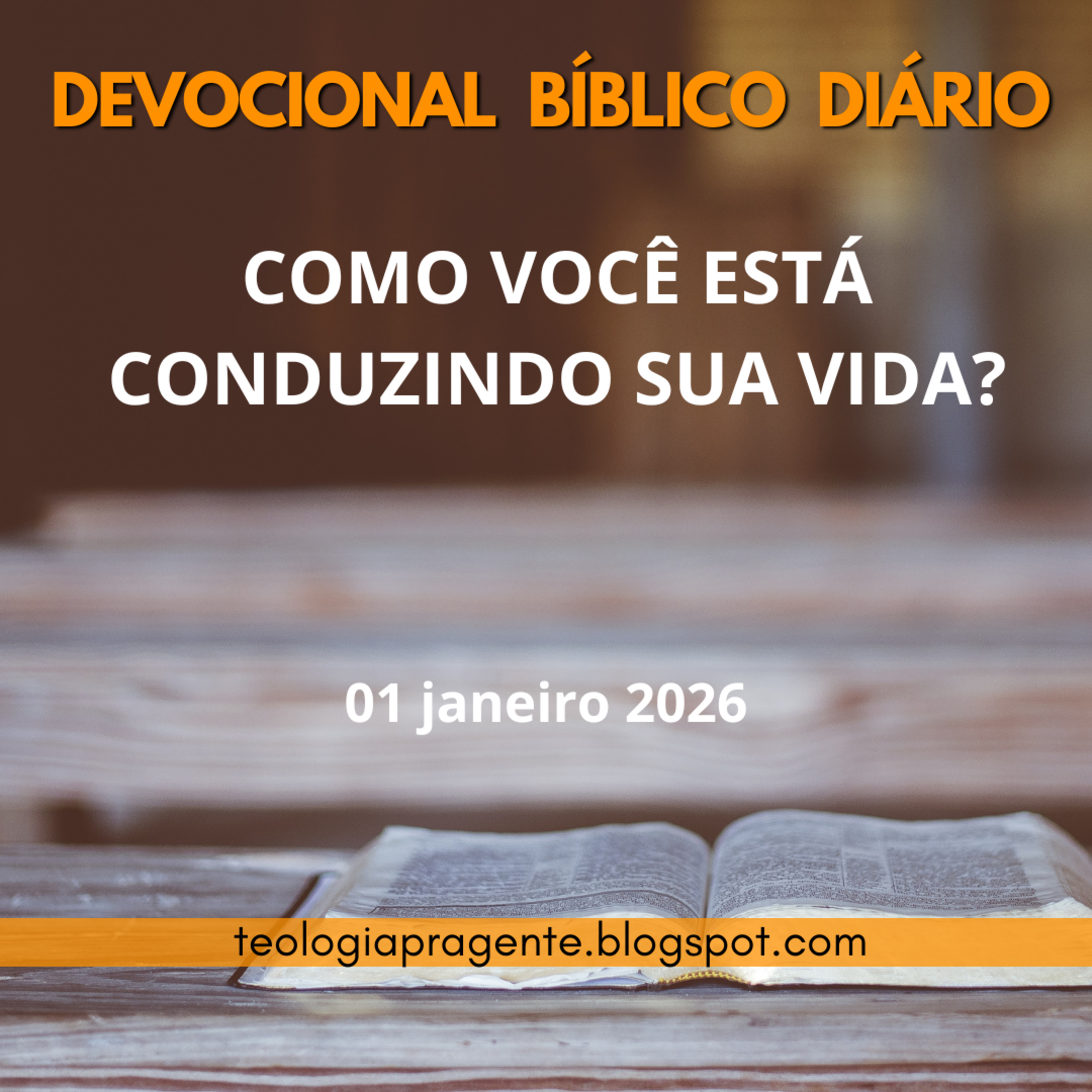 COMO VOCÊ ESTÁ CONDUZINDO SUA VIDA? episode artwork