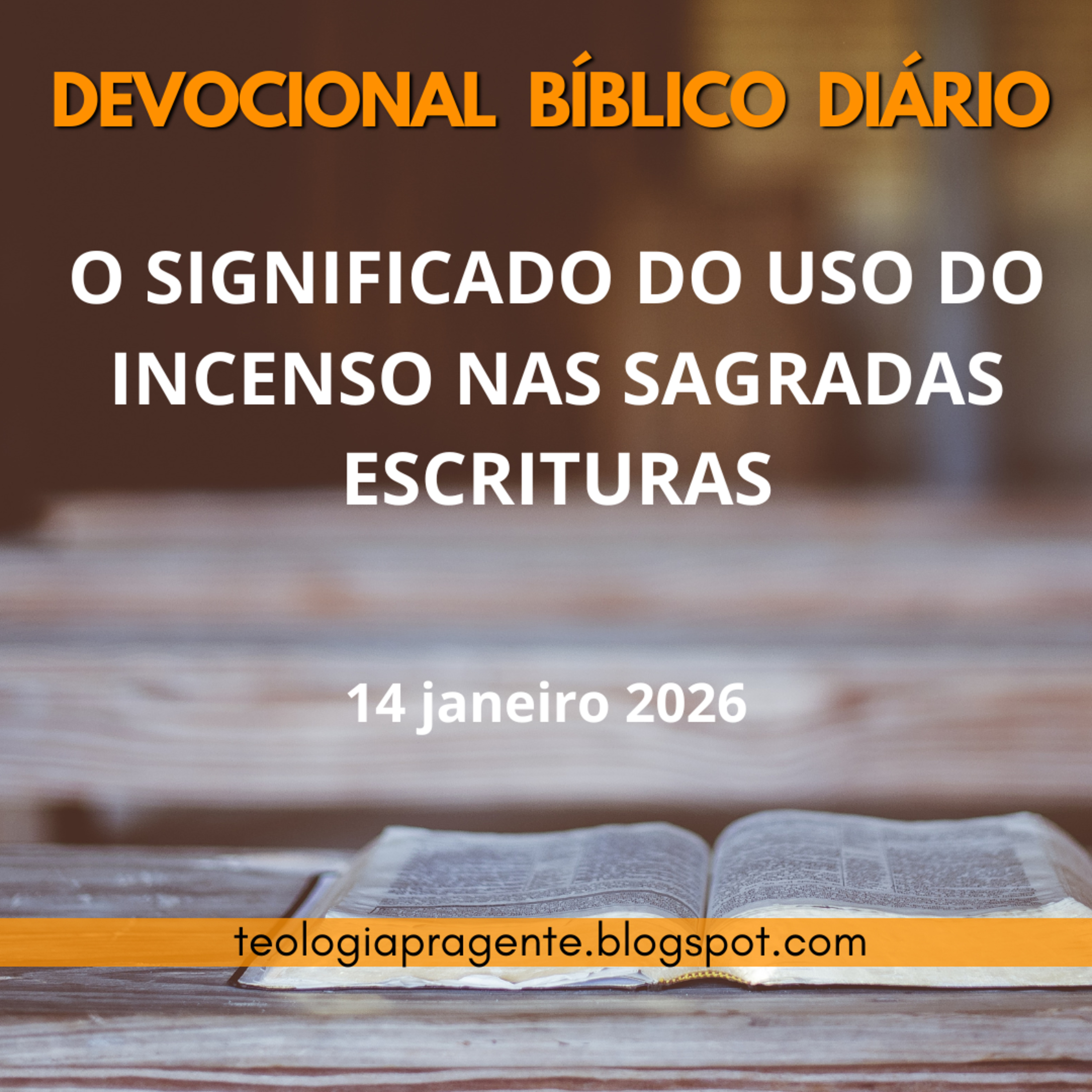 O SIGNIFICADO DO USO DO INCENSO NAS SAGRADAS ESCRITURAS episode artwork