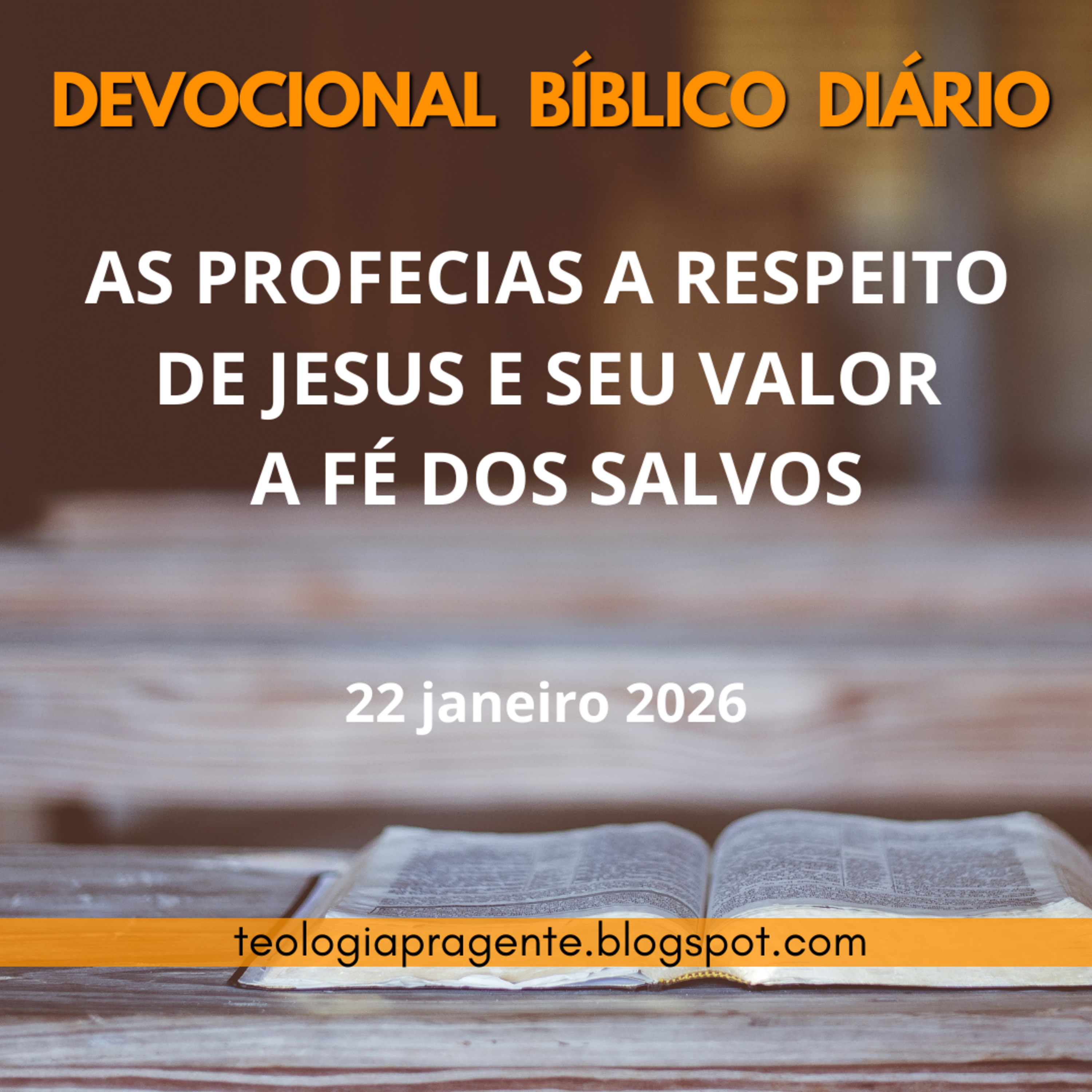 AS PROFECIAS A RESPEITO DE JESUS E SEU VALOR A FÉ DOS SALVOS episode artwork