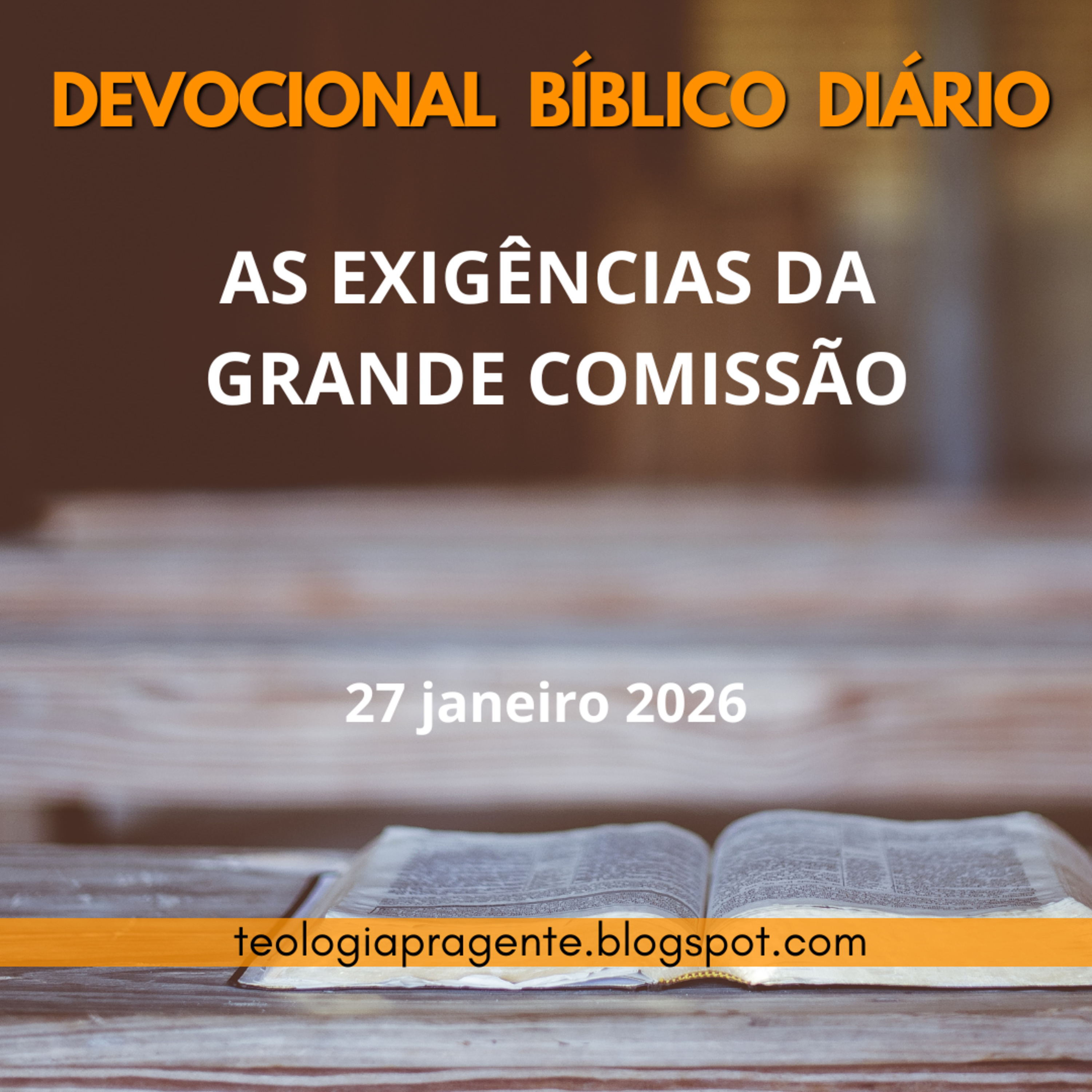 AS EXIGÊNCIAS DA GRANDE COMISSÃO episode artwork