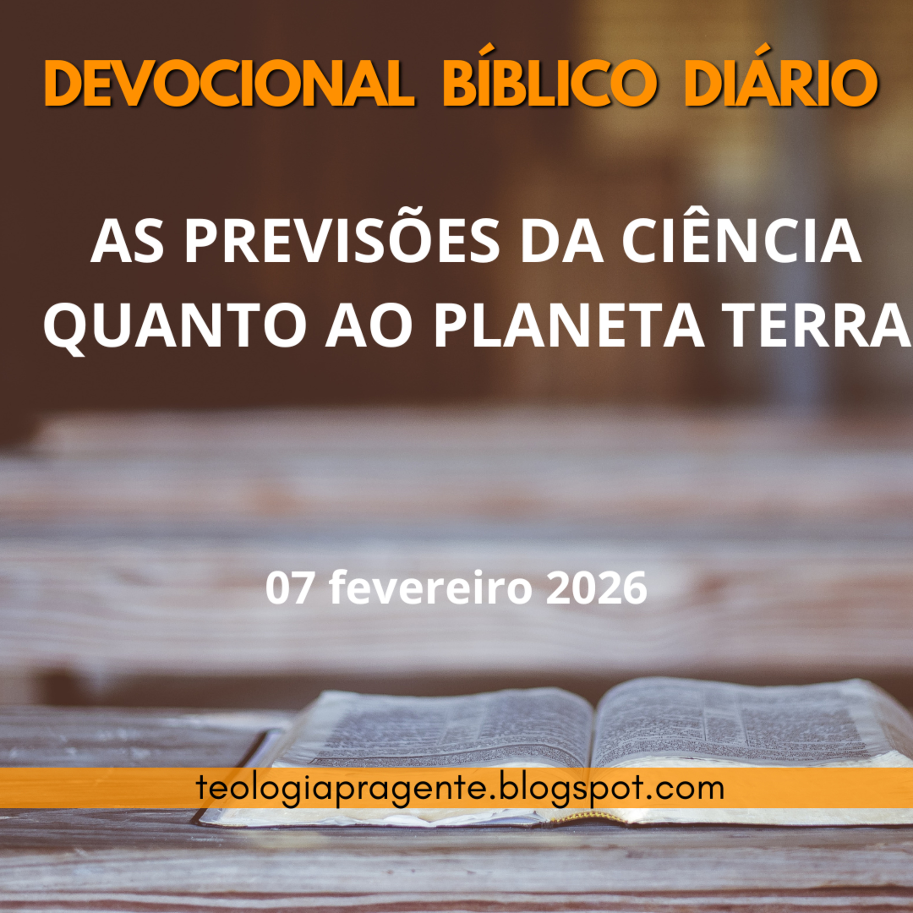 AS PREVISÕES DA CIÊNCIA QUANTO AO PLANETA TERRA episode artwork