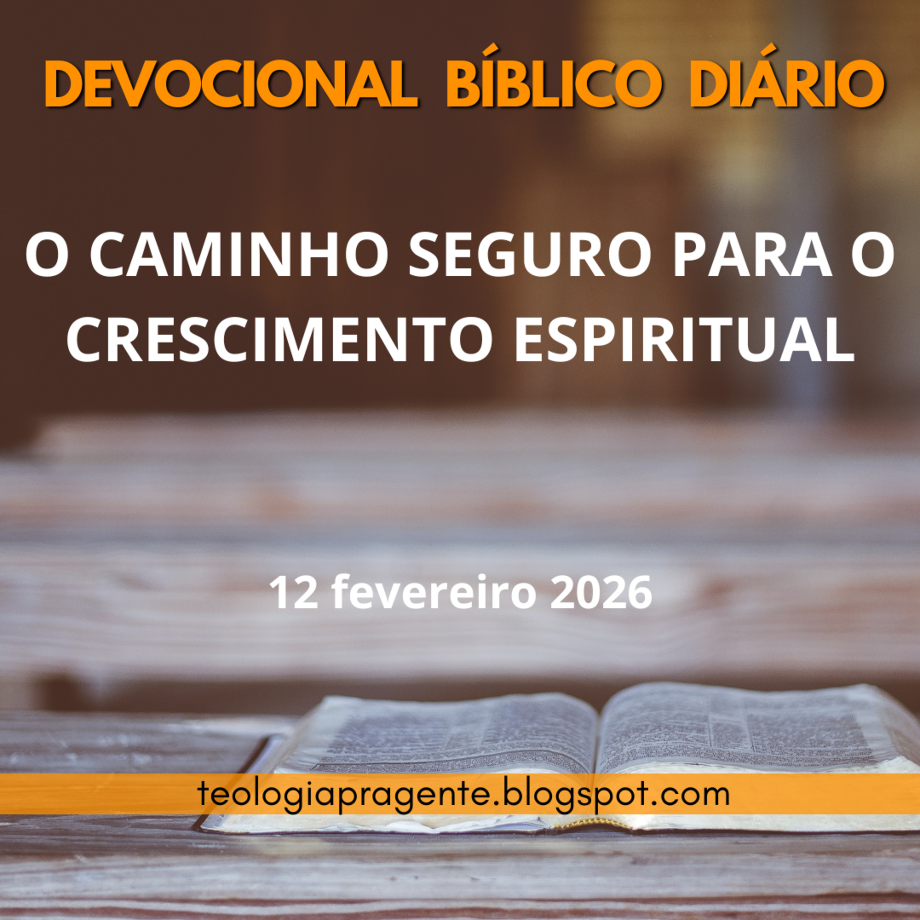 O CAMINHO SEGURO PARA O CRESCIMENTO ESPIRITUAL episode artwork