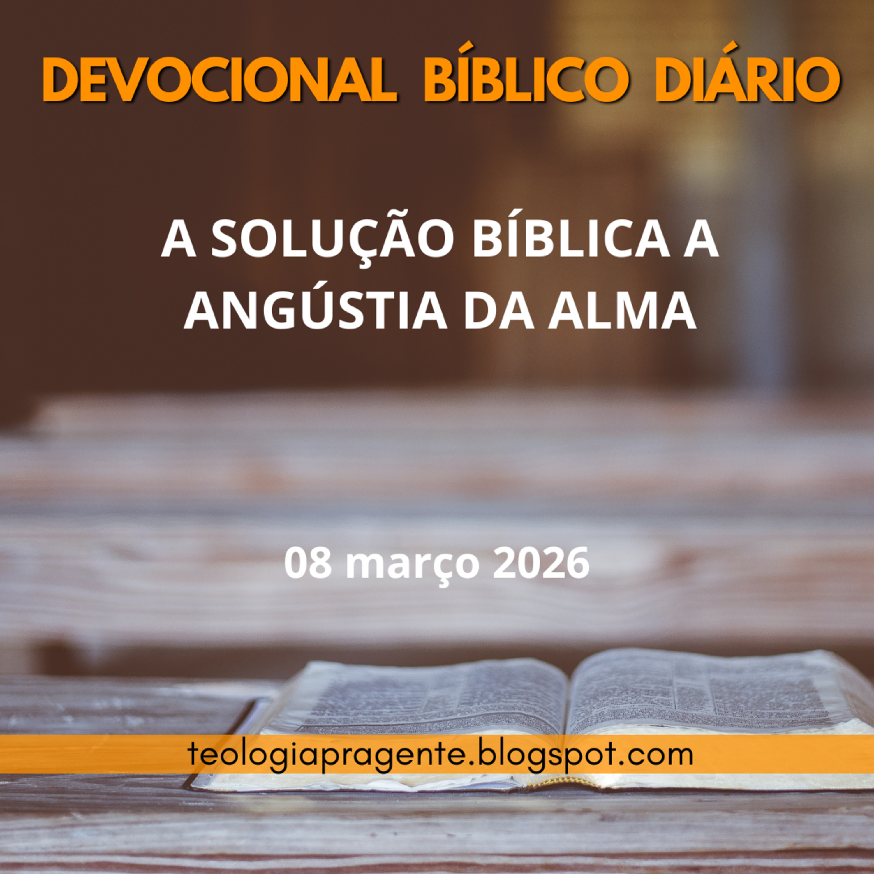A SOLUÇÃO BÍBLICA A ANGÚSTIA DA ALMA episode artwork