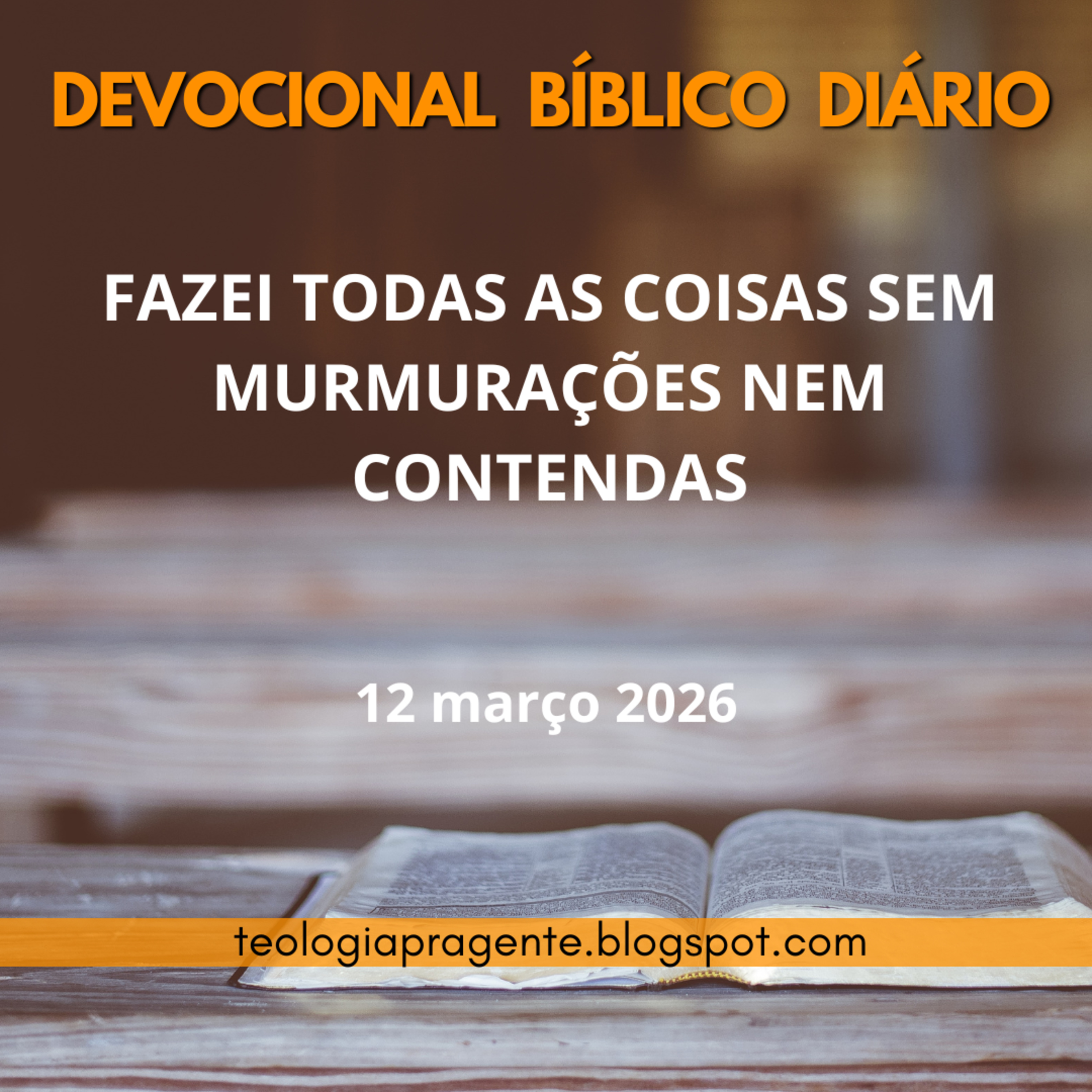 FAZEI TODAS AS COISAS SEM MURMURAÇÕES NEM CONTENDAS episode artwork