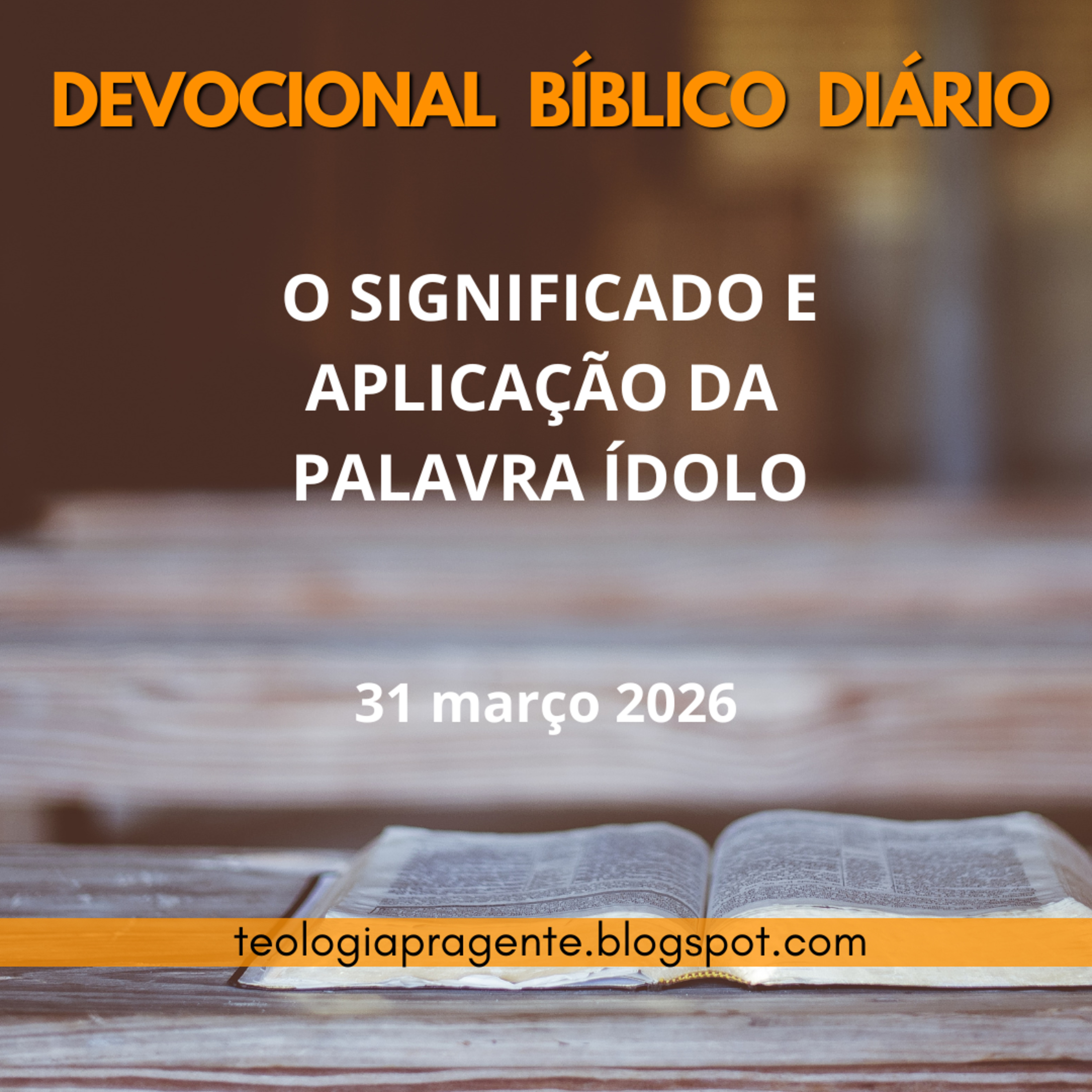 O SIGNIFICADO E APLICAÇÃO DA PALAVRA: ÍDOLO episode artwork