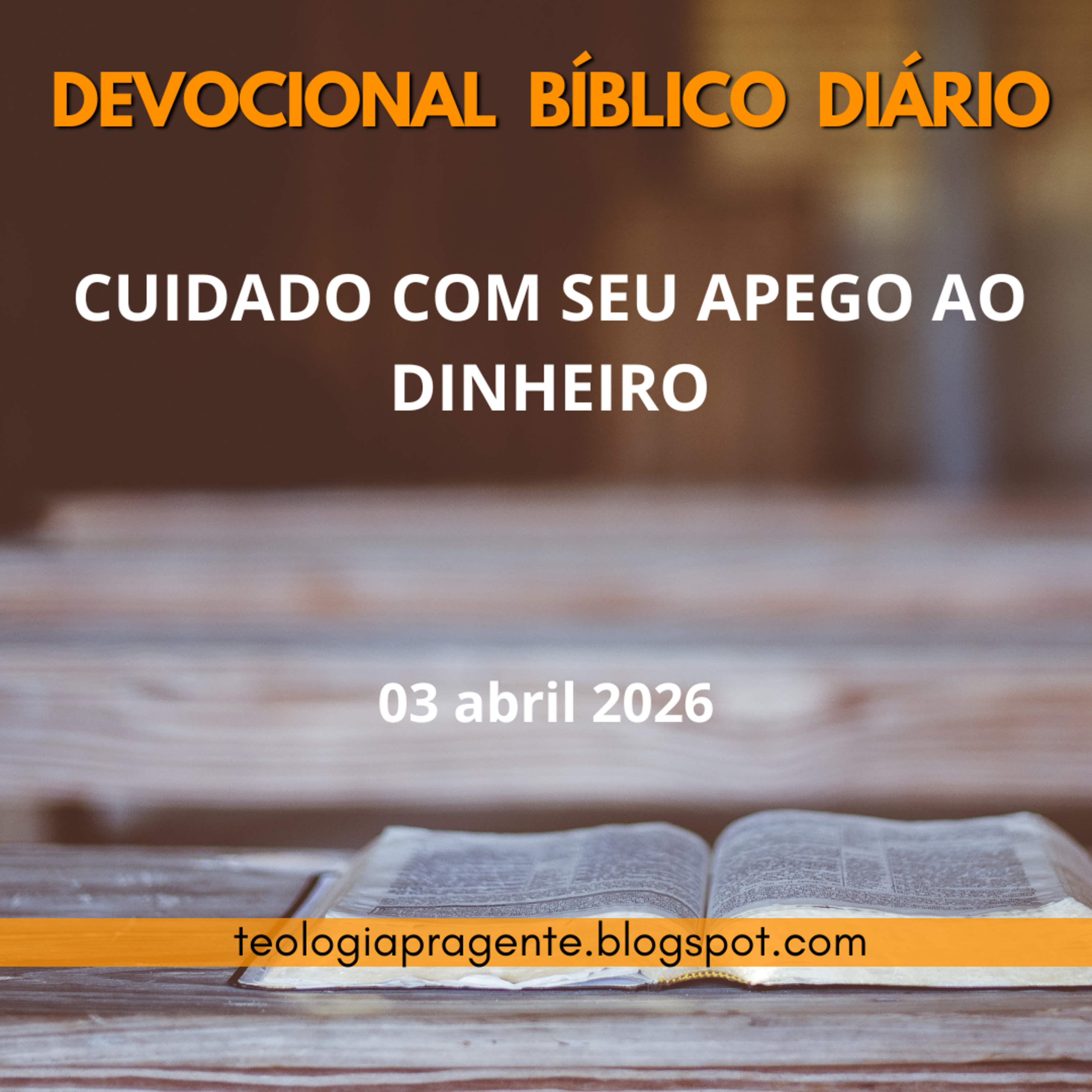 CUIDADO COM SEU APEGO AO DINHEIRO episode artwork