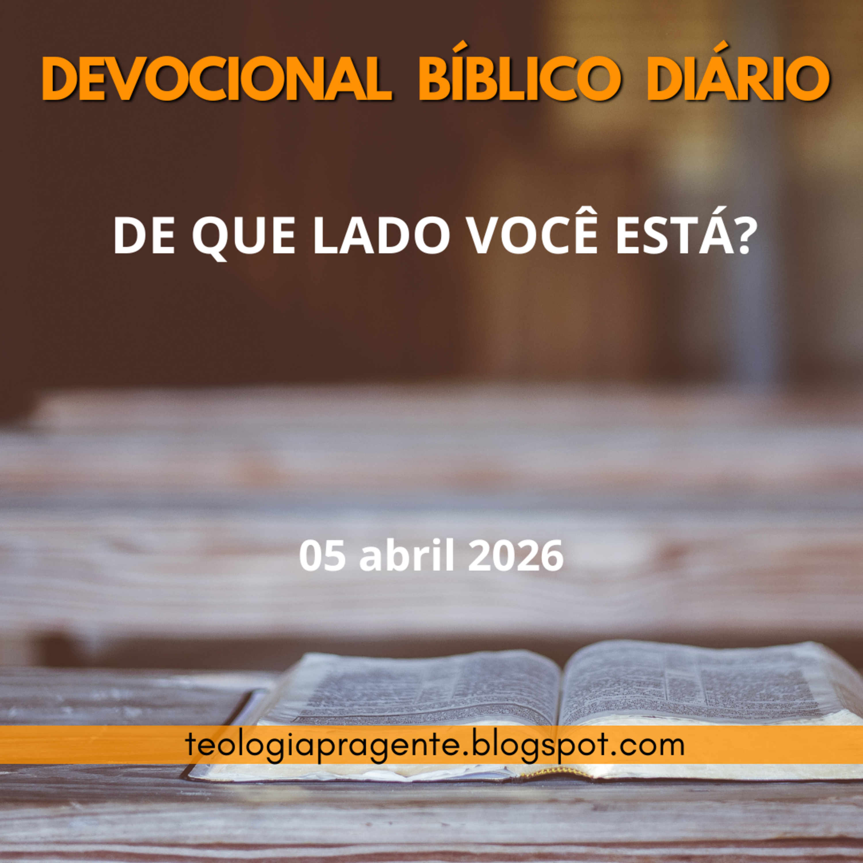 DE QUE LADO VOCÊ ESTÁ? episode artwork