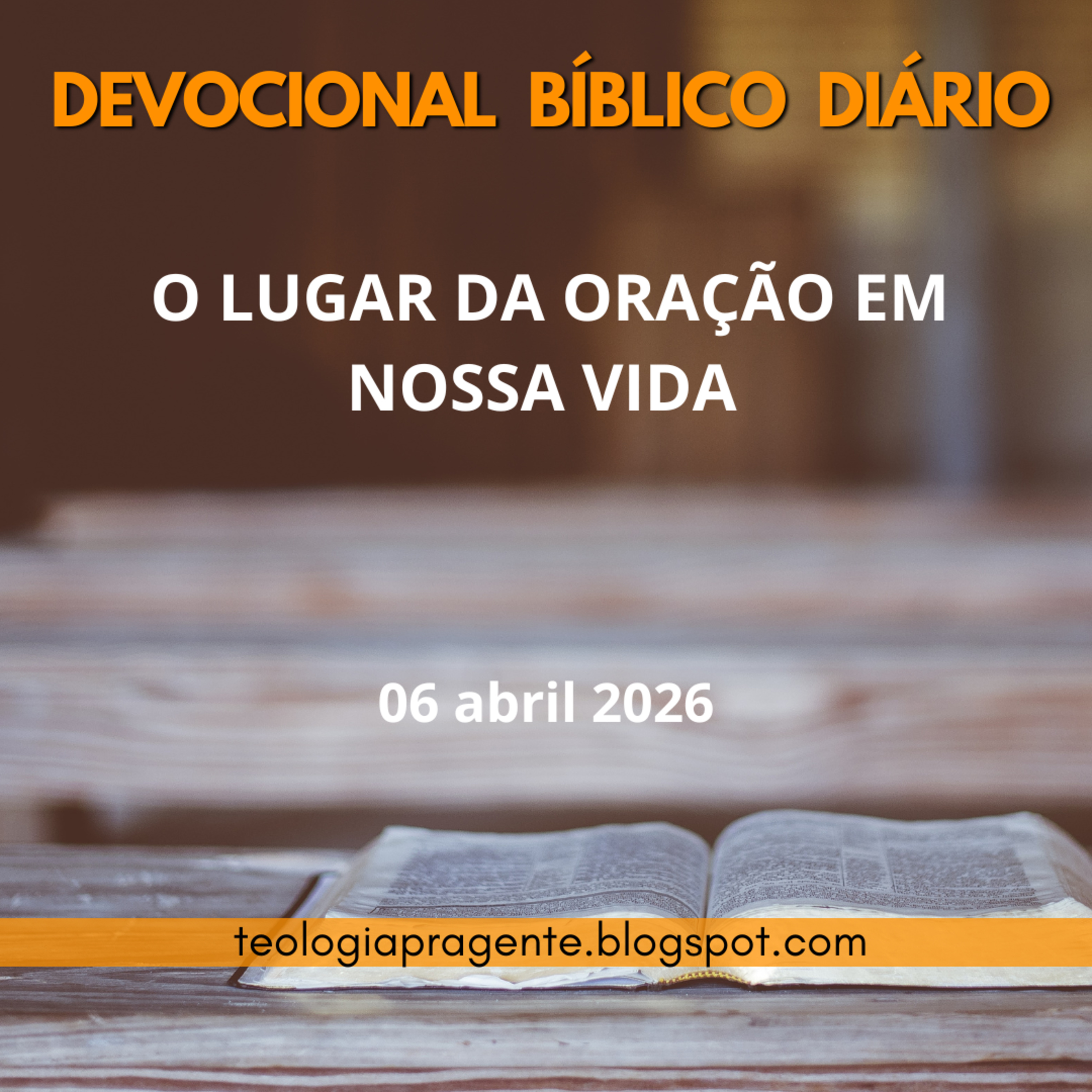 O LUGAR DA ORAÇÃO EM NOSSA VIDA  episode artwork