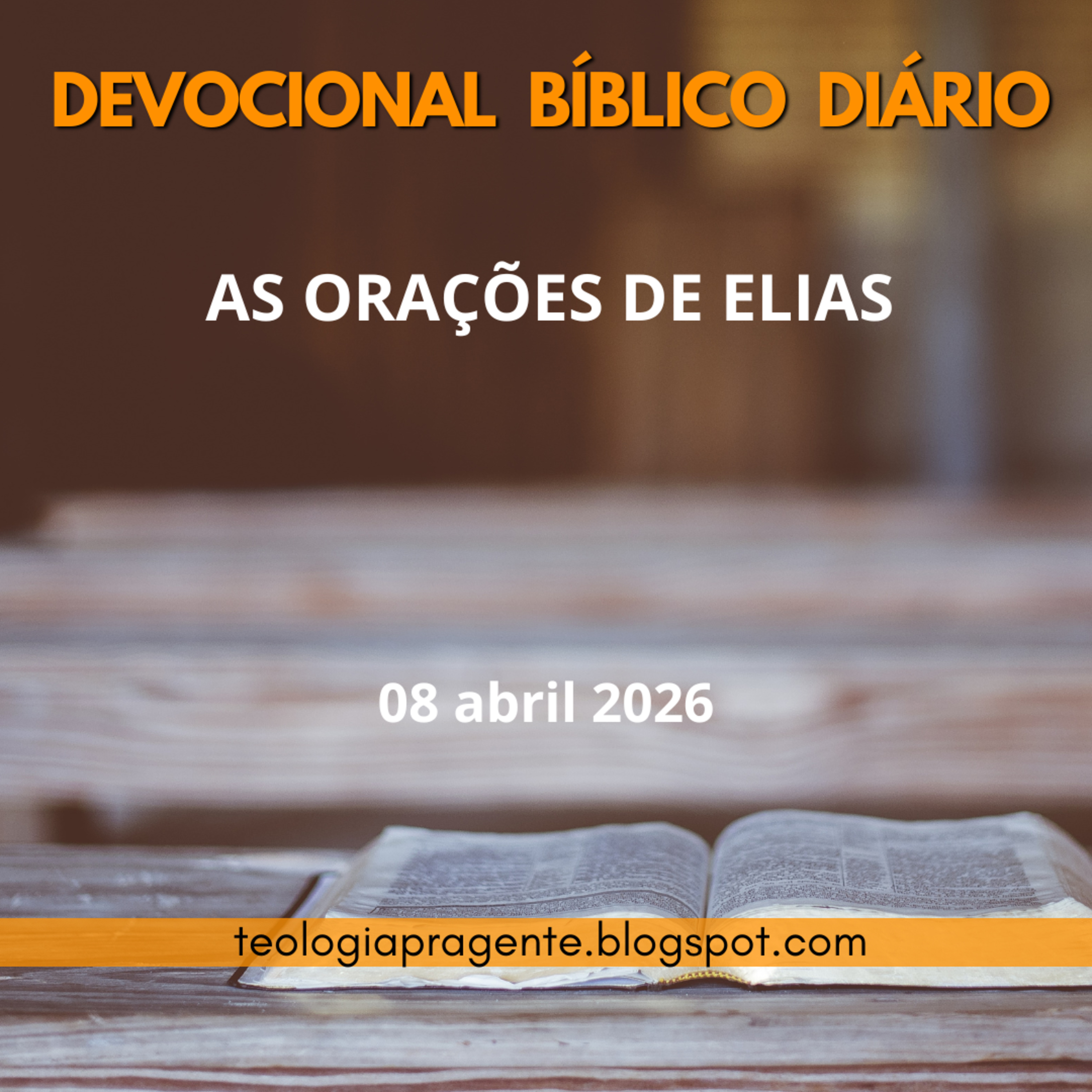 AS  ORAÇÕES DE ELIAS