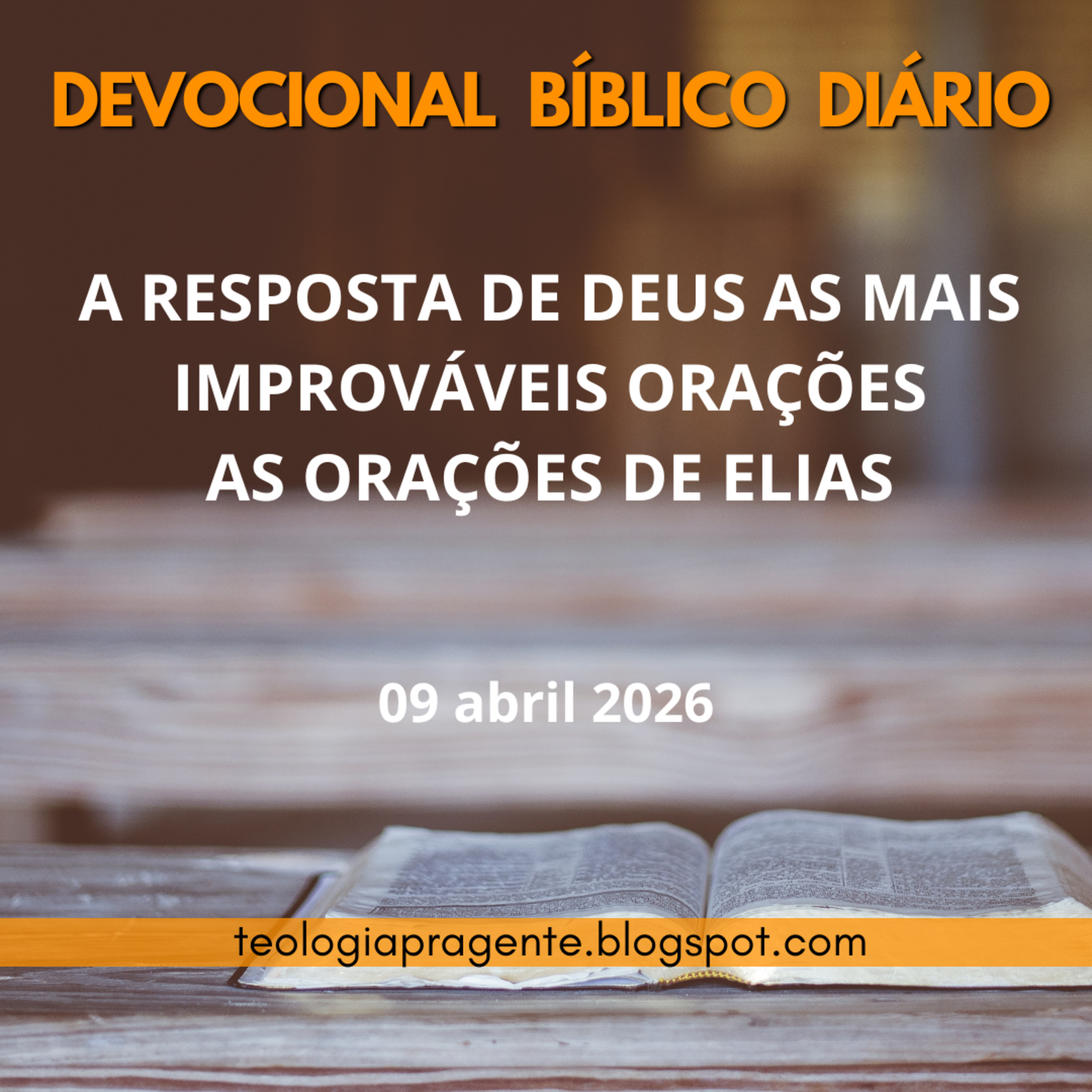 A RESPOSTA DE DEUS AS MAIS IMPROVÁVEIS ORAÇÕES