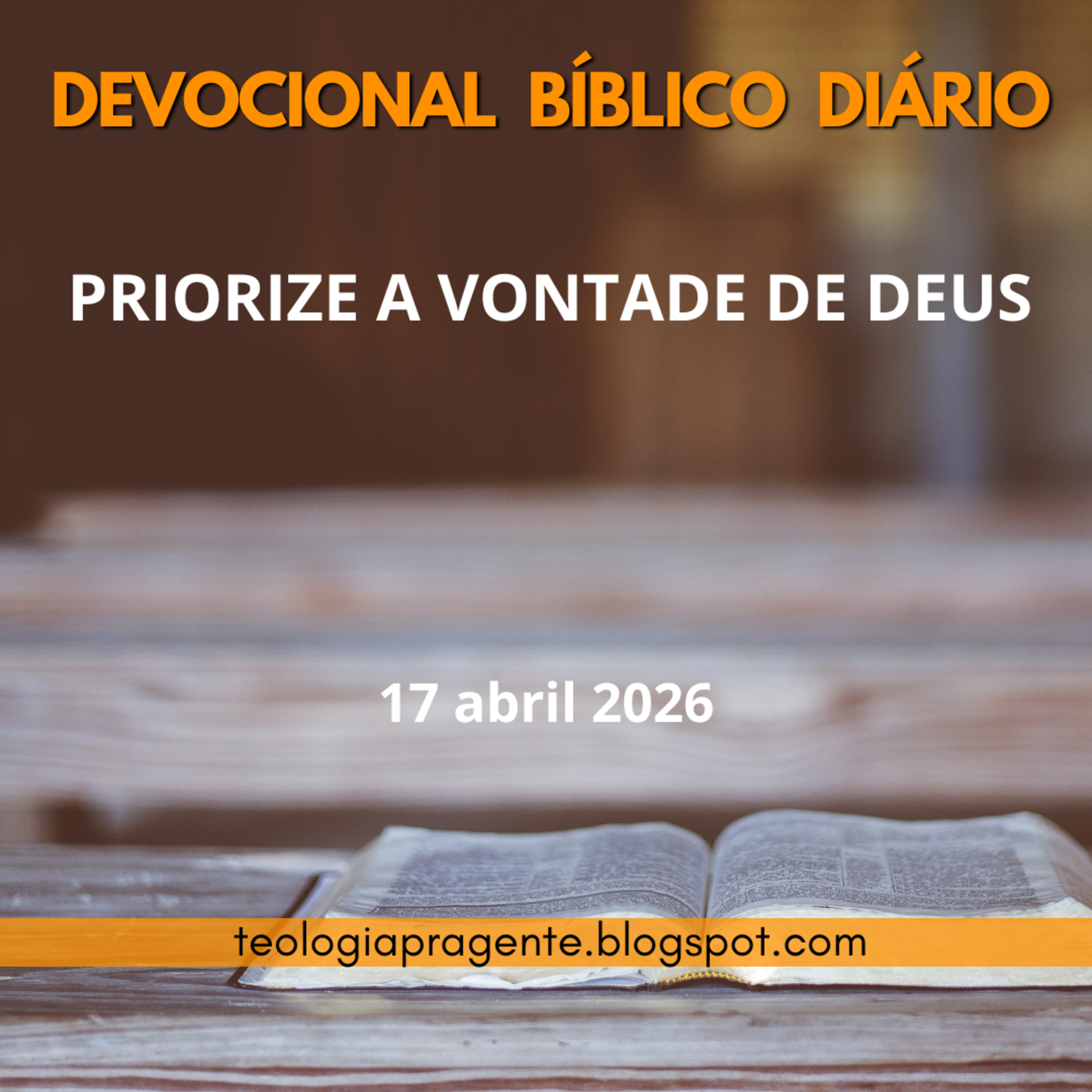 PRIORIZE A VONTADE DE DEUS episode artwork