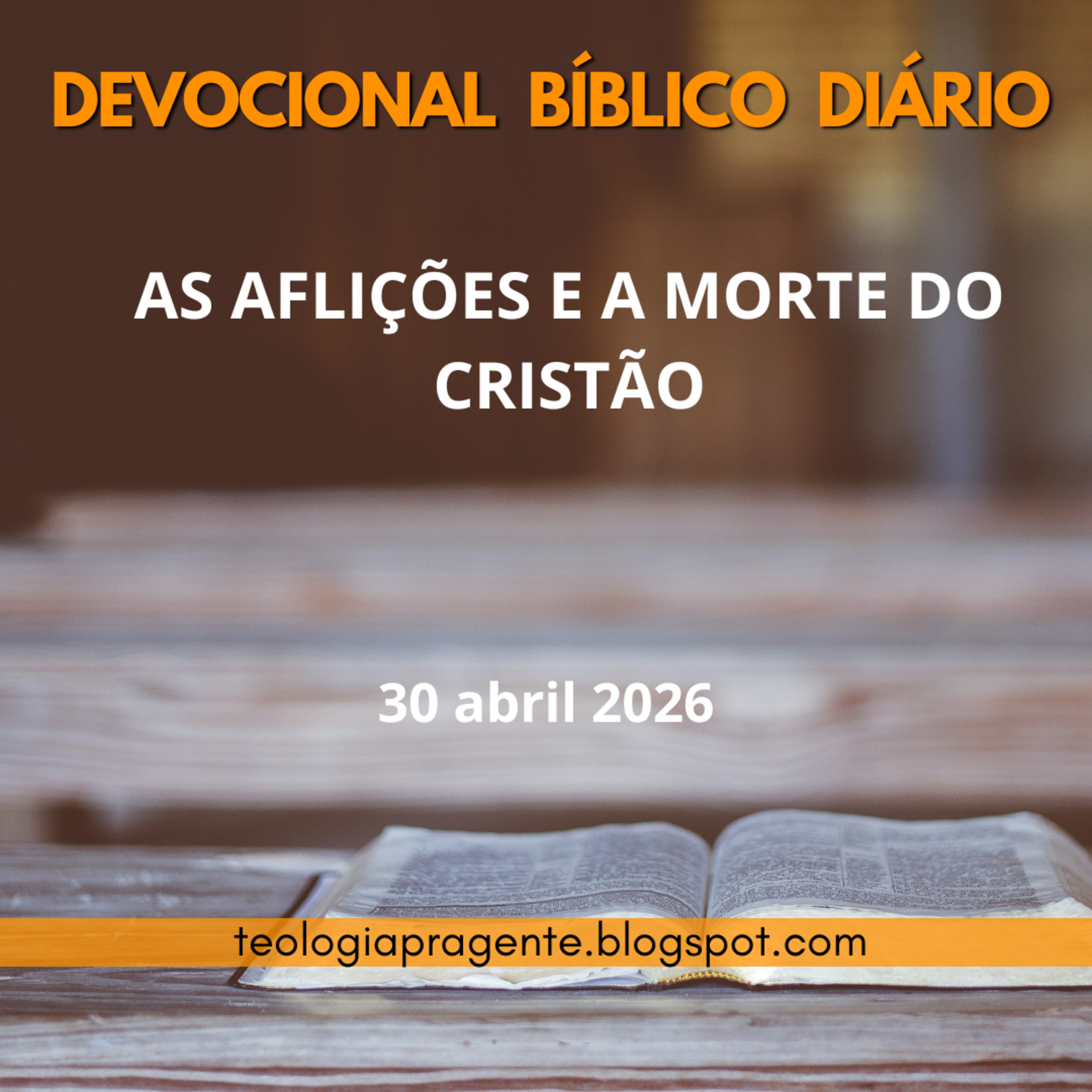 AS AFLIÇÕES E A MORTE DO CRISTÃO episode artwork
