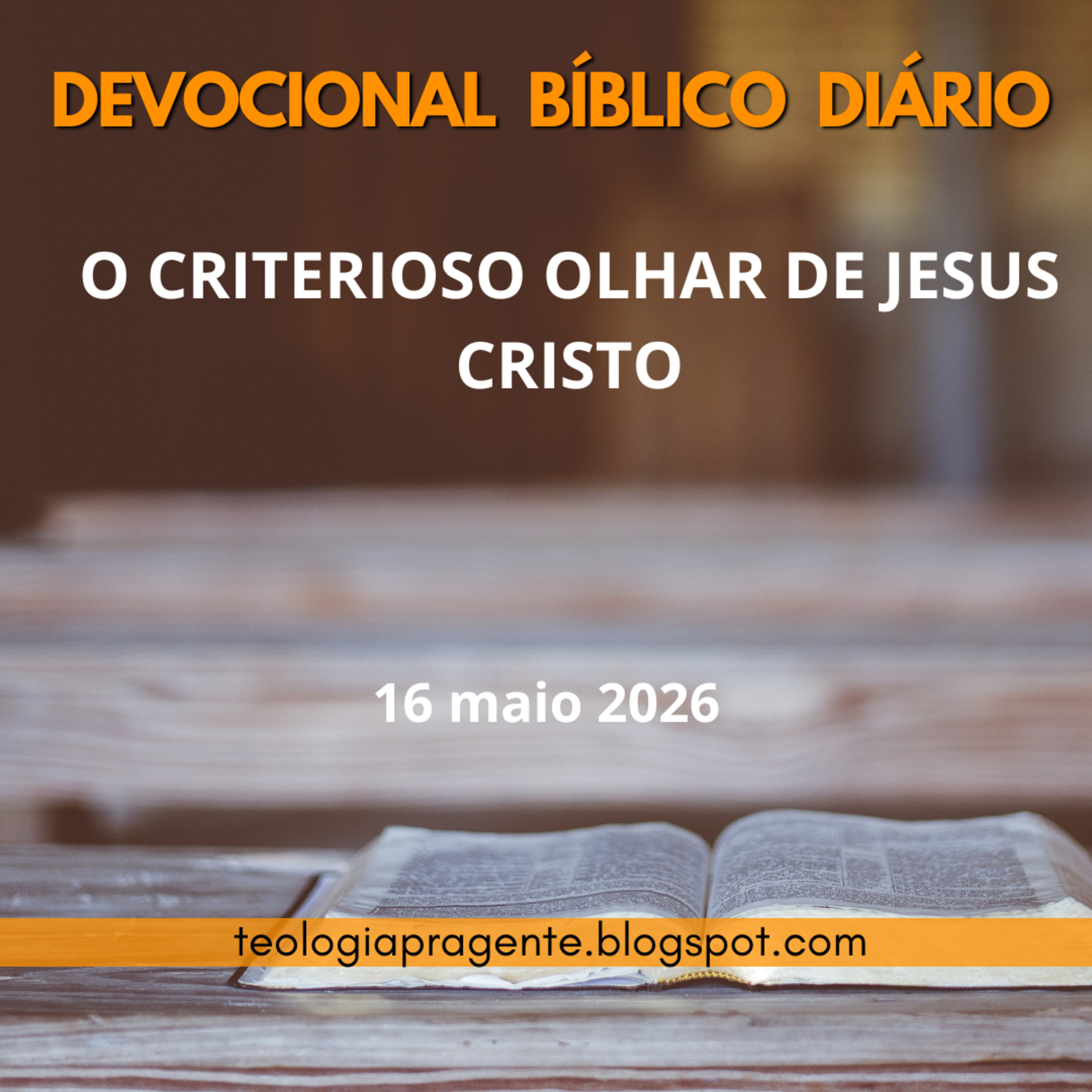 O CRITERIOSO OLHAR DE JESUS CRISTO episode artwork
