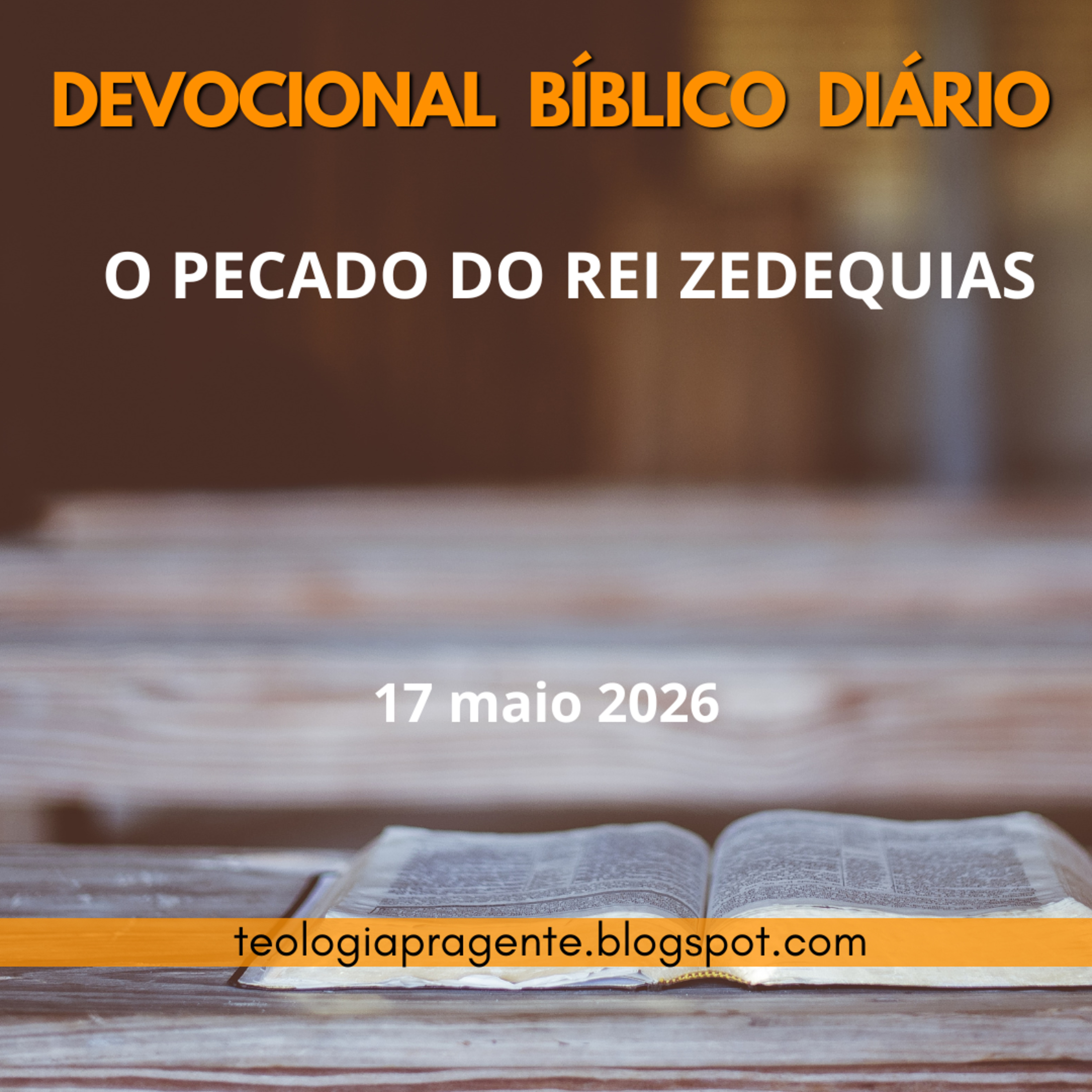 O PECADO DO REI ZEDEQUIAS episode artwork