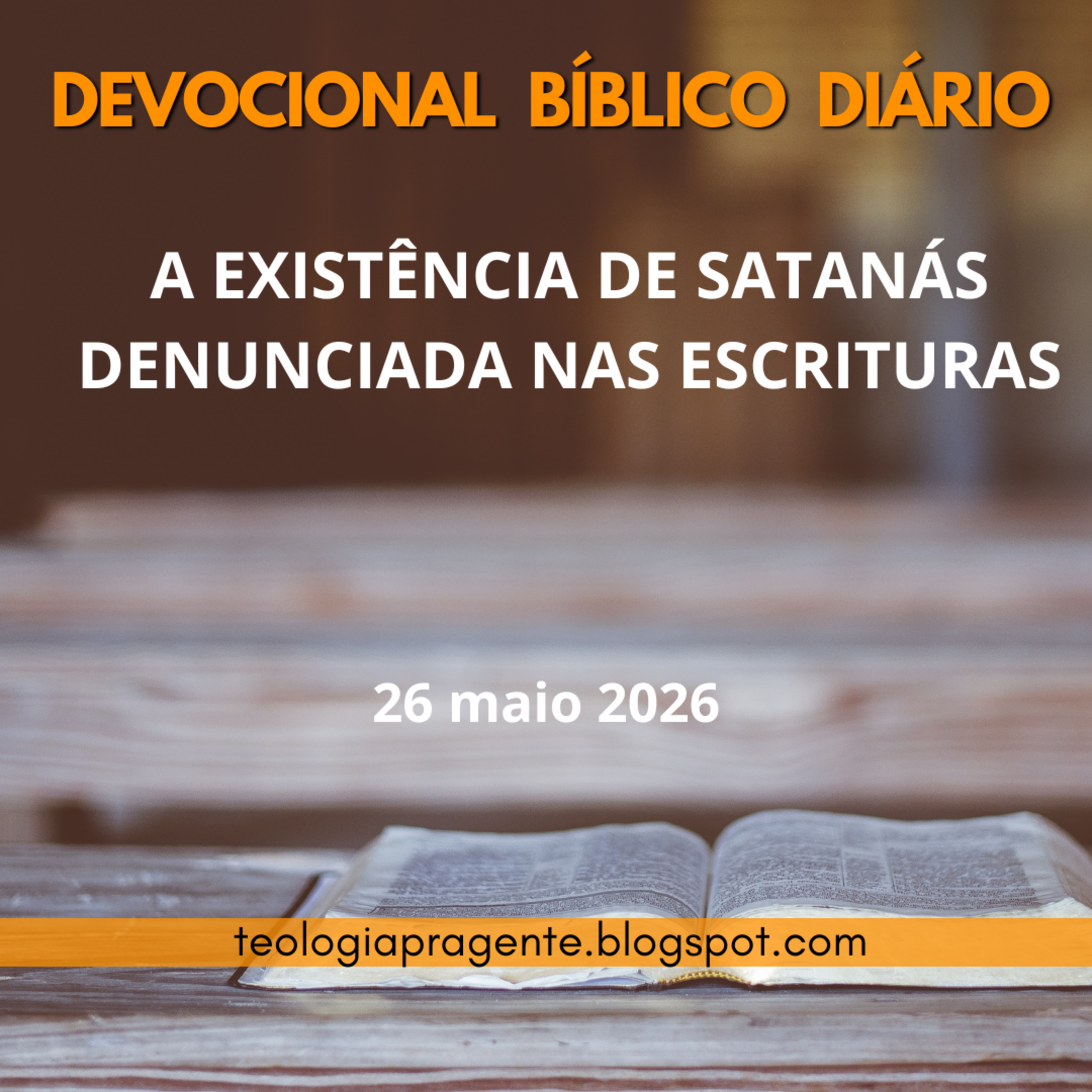 A EXISTÊNCIA DE SATANÁS DENUNCIADA NAS ESCRITURAS episode artwork