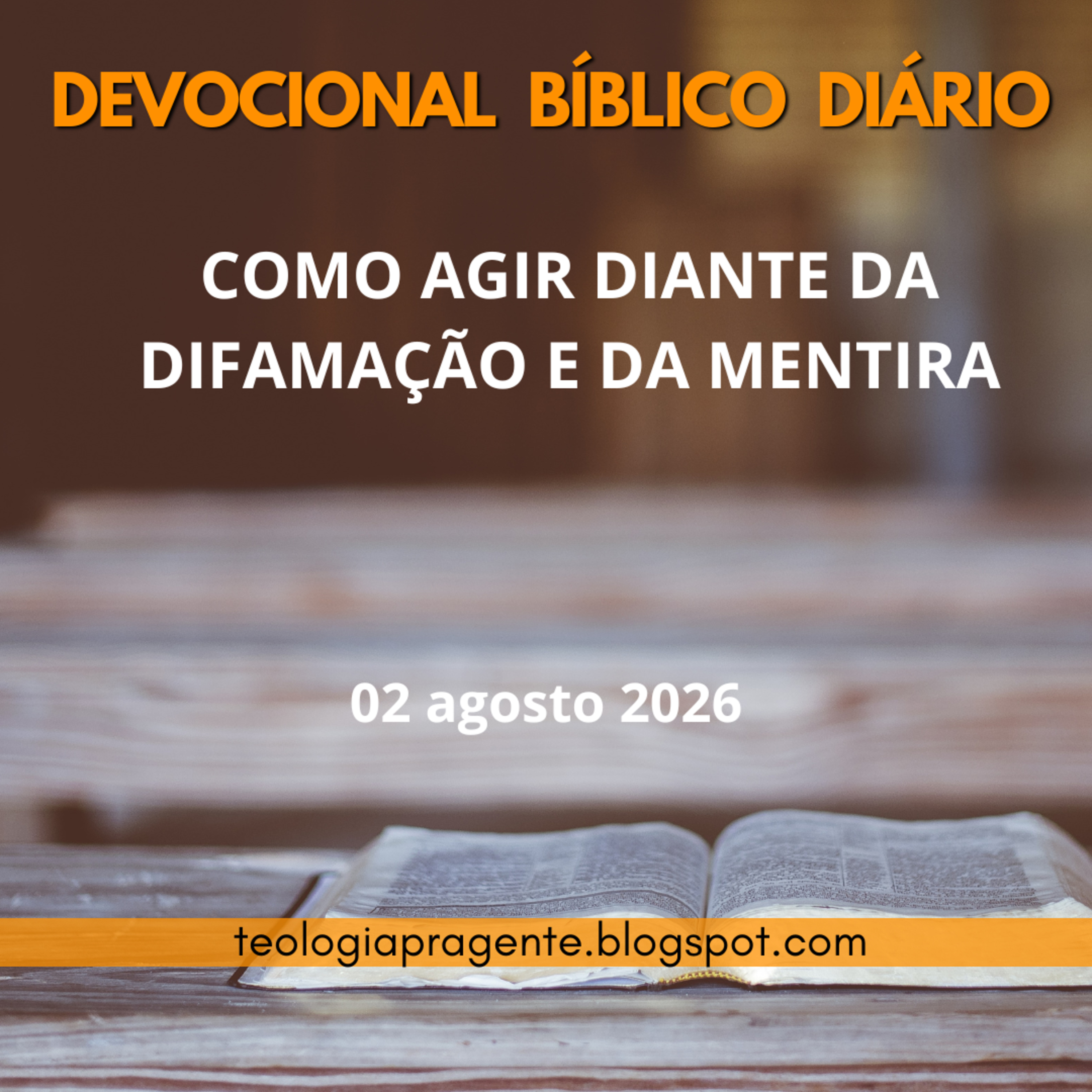 COMO AGIR DIANTE DA DIFAMAÇÃO E DA MENTIRA episode artwork