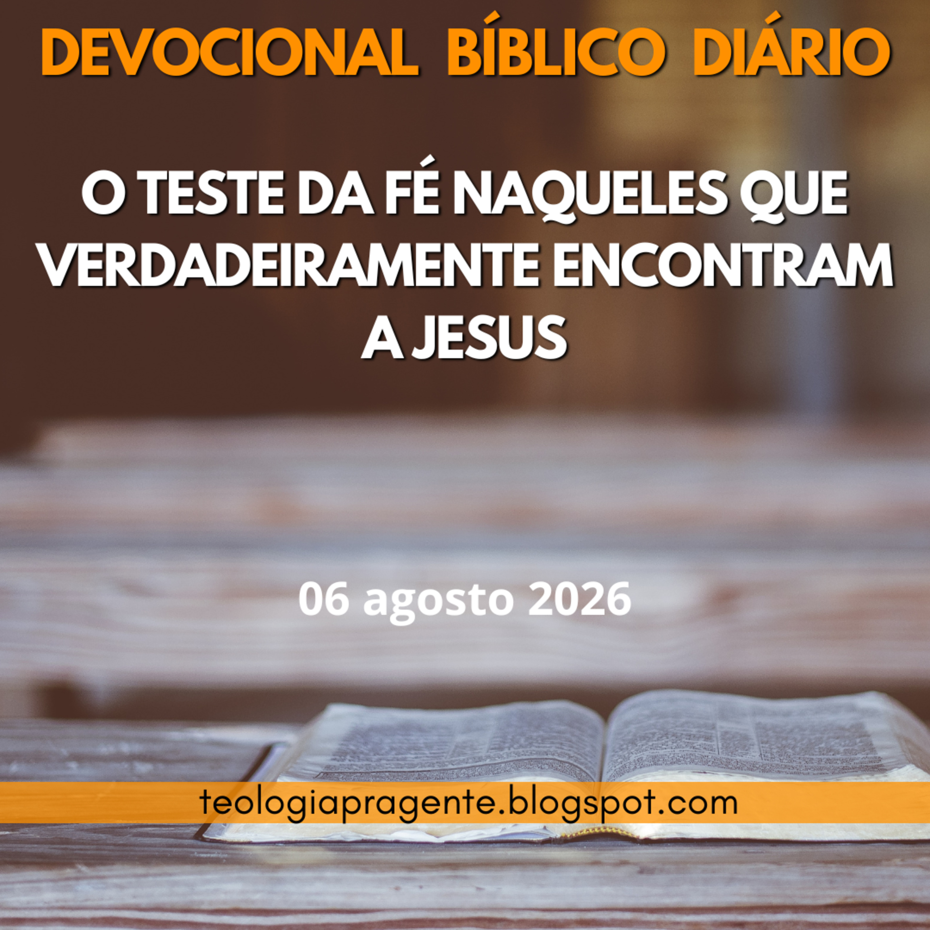 O TESTE DA FÉ NAQUELES QUE VERDADEIRAMENTE ENCONTRAM A JESUS episode artwork