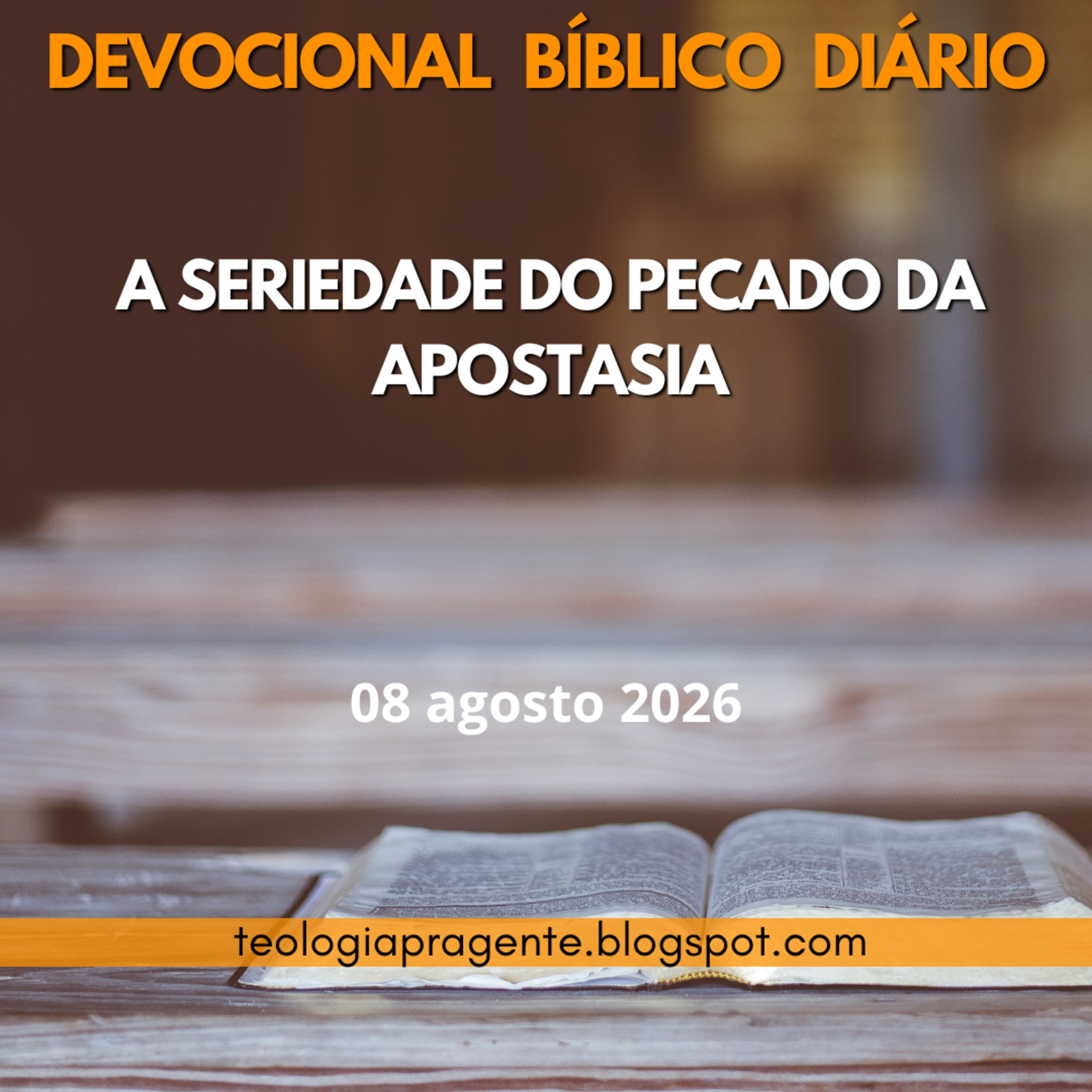 A SERIEDADE DO PECADO DA APOSTASIA episode artwork