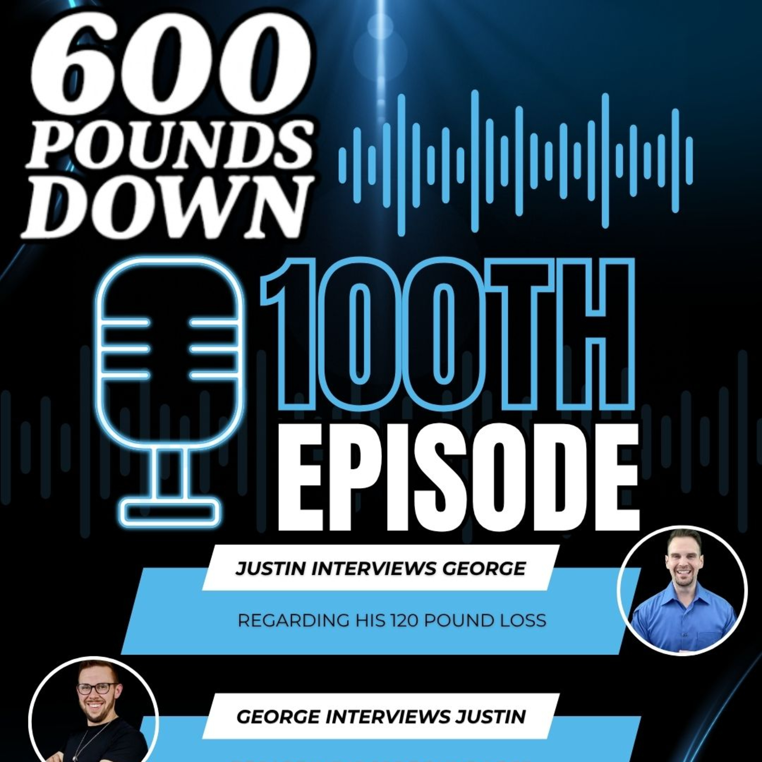 100th Episode Part 1 - Meet Coach George (HE LOST OVER 100 POUNDS!) episode artwork