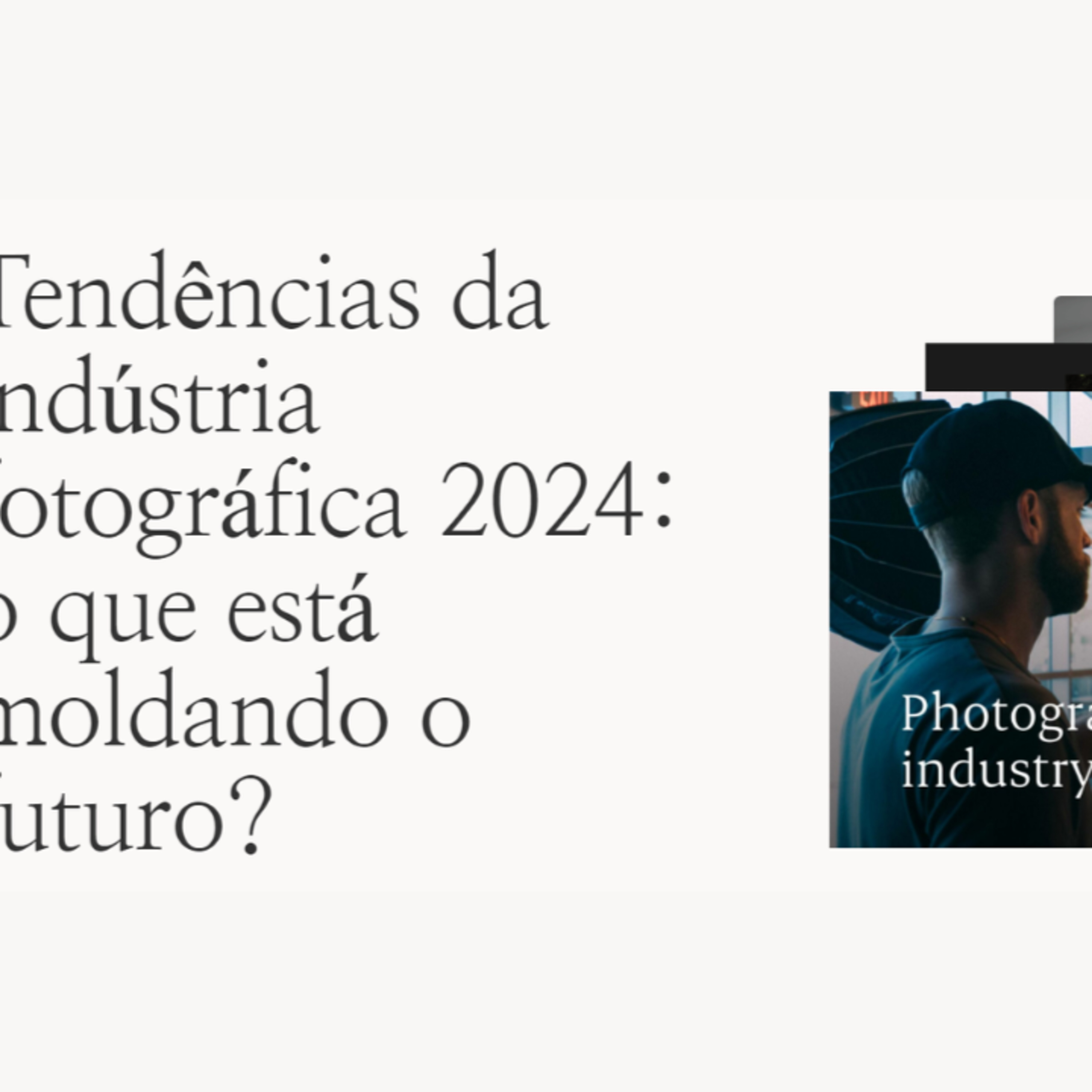 C.A.O.S. Fotográfico: notícias recentes e importante relatório com dados valiosos para fotógrafos episode artwork
