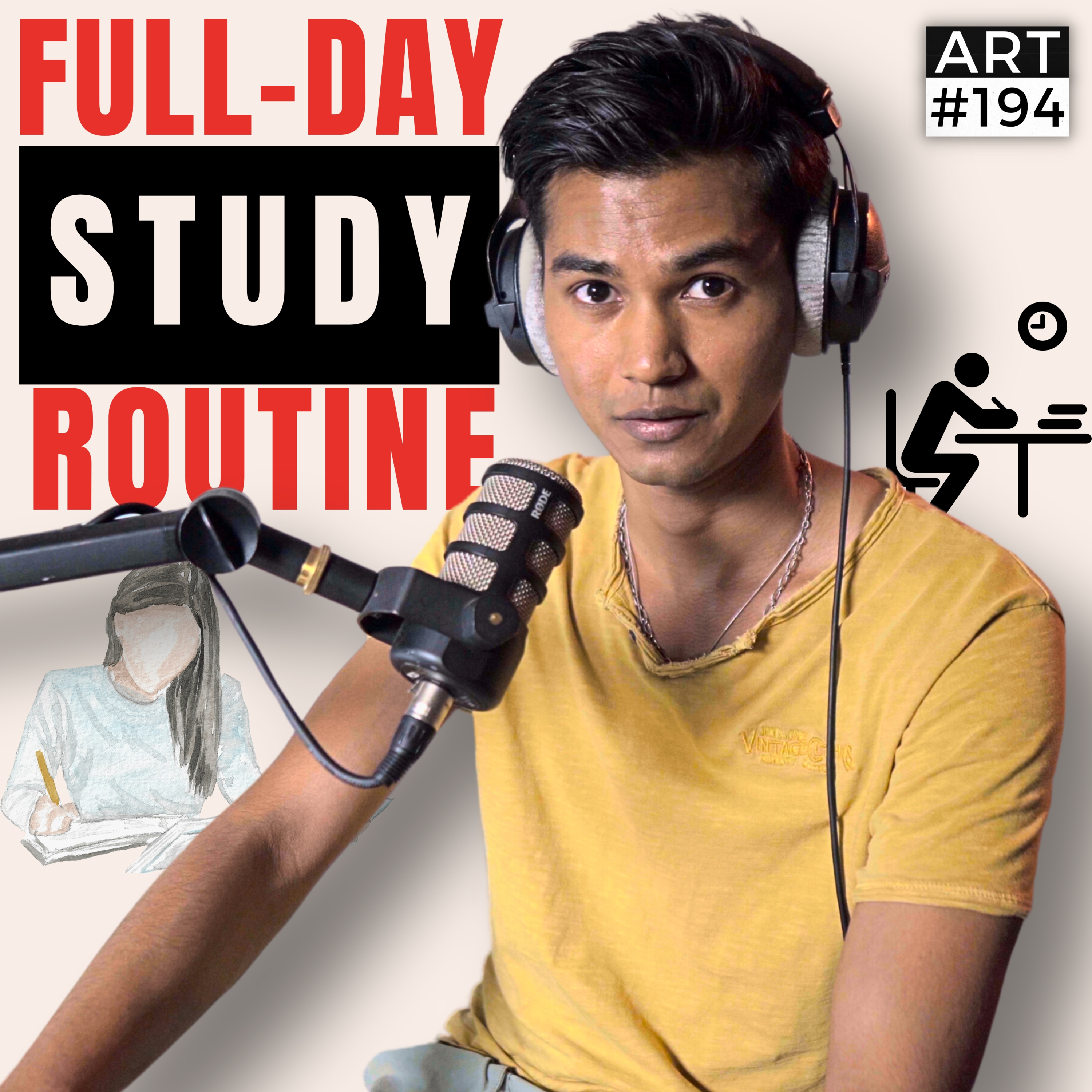 FULL DAY ROUTINE by AIR-4, IIT Bombay, ISRO, BARC | ART Podcast Ep. 194 |#iitjee #neet #gate #isro #ART #podcast