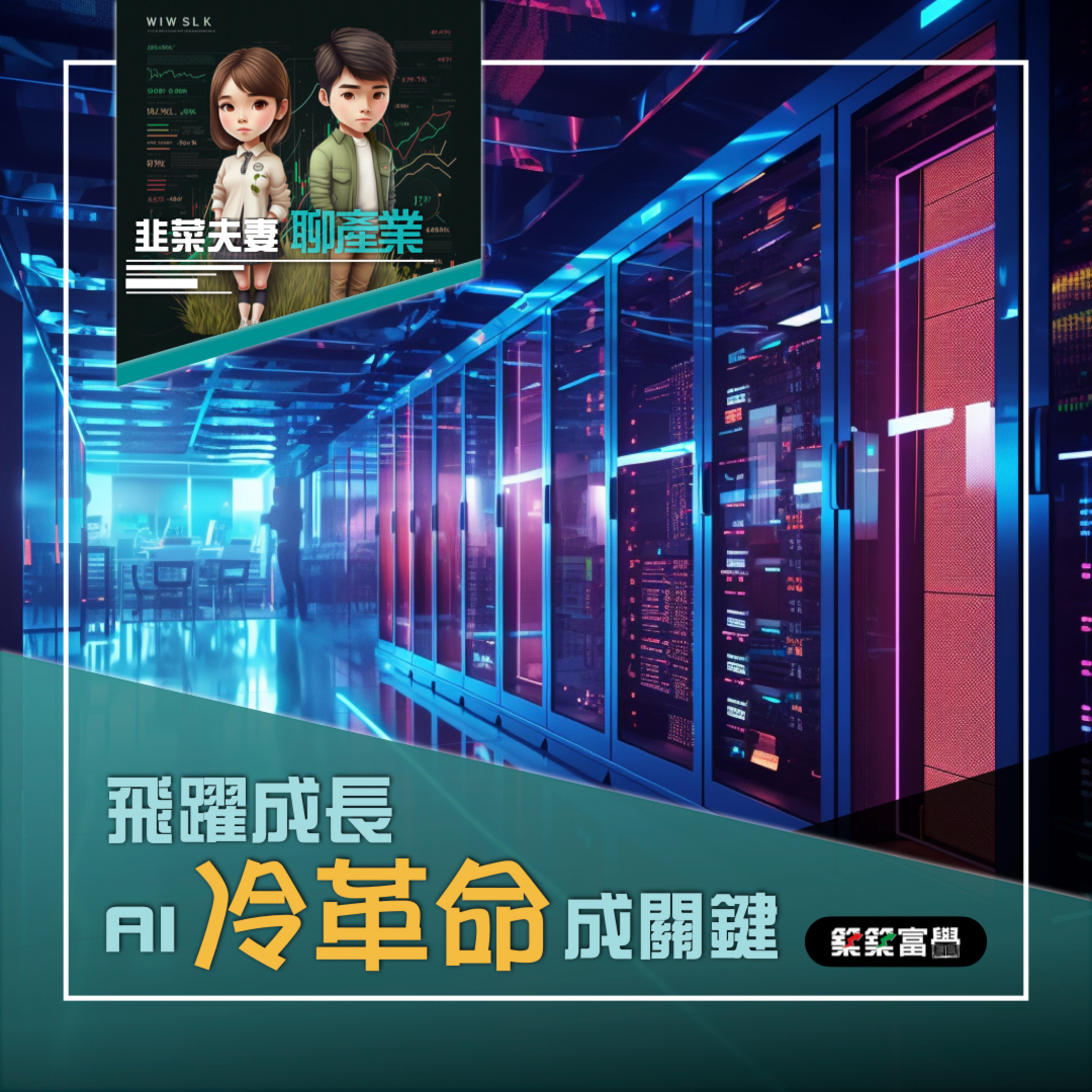Ep.150 【韭菜夫妻_只要錢長大|飛躍成長 AI冷革命成關鍵】飛龍老師&韭菜先生