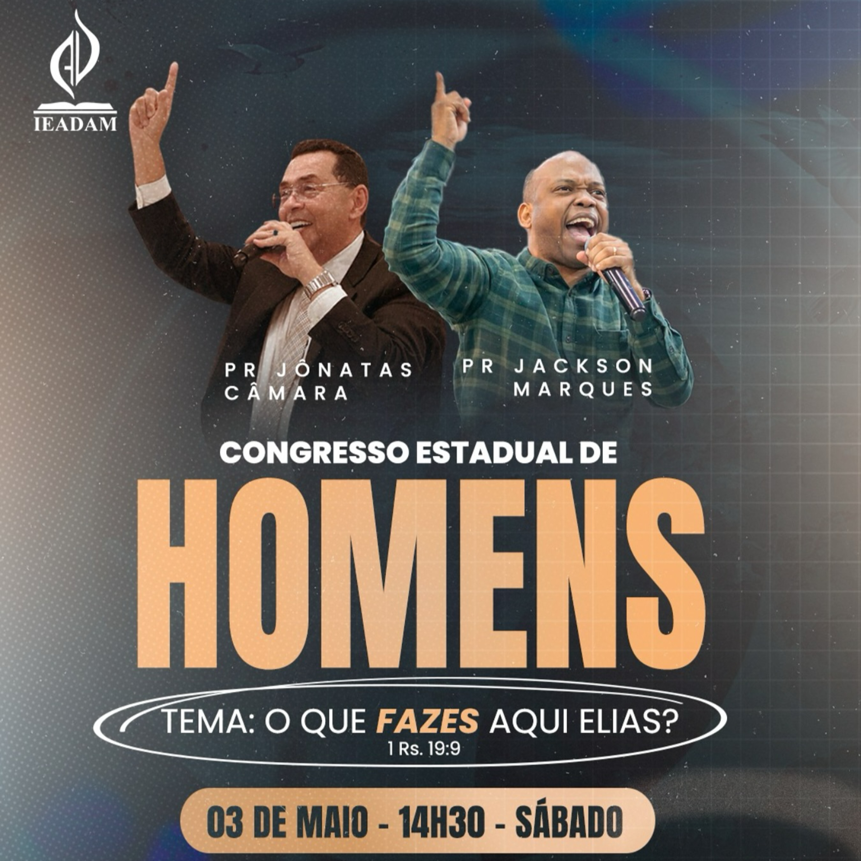 CONGRESSO DE HOMENS 2025 IEADAM | PASTOR JACKSON MARQUES - PARTE 1 episode artwork