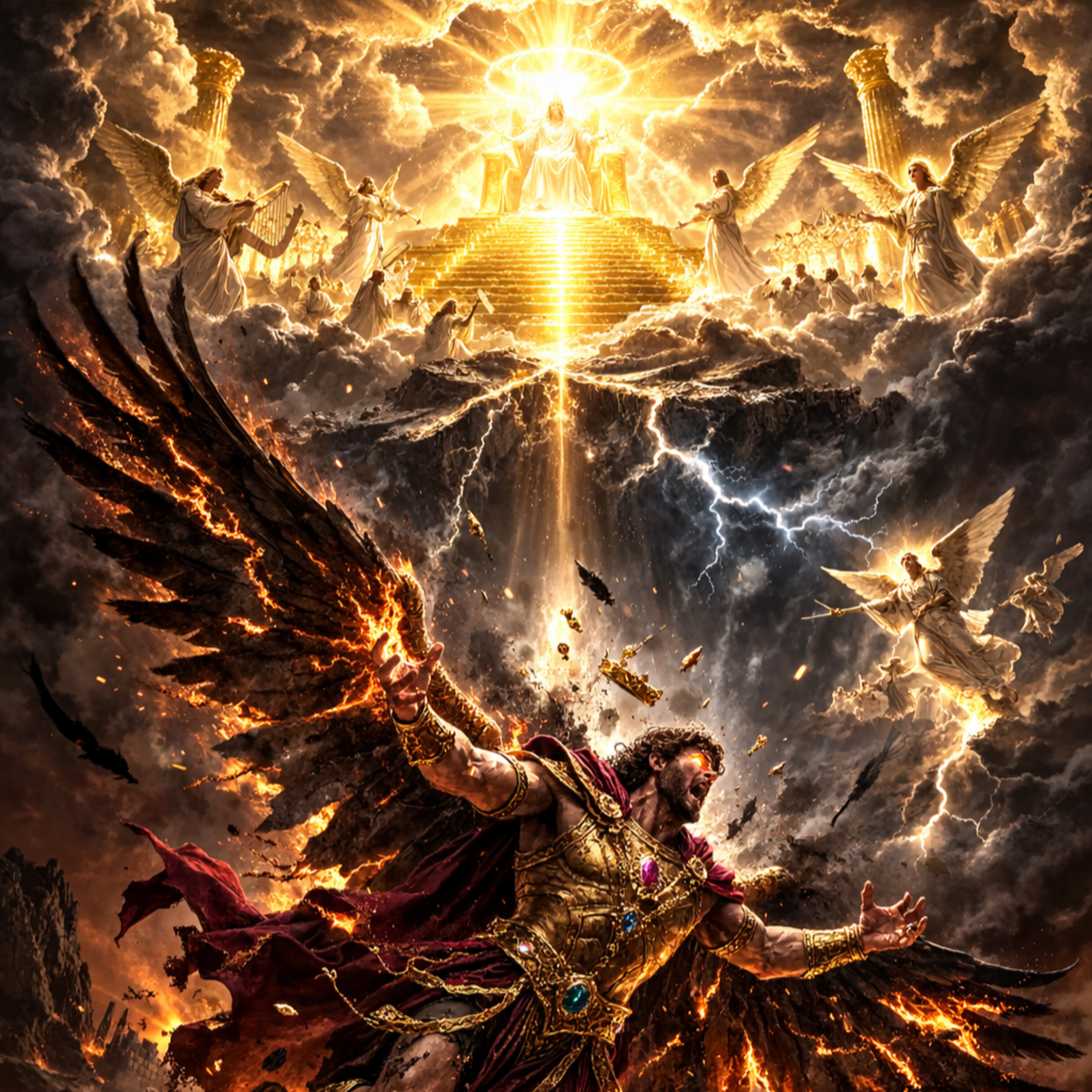 A Rebelião de Lúcifer e o Apocalipse - Estudo sobre a Queda e Juízo sobre Lúcifer episode artwork