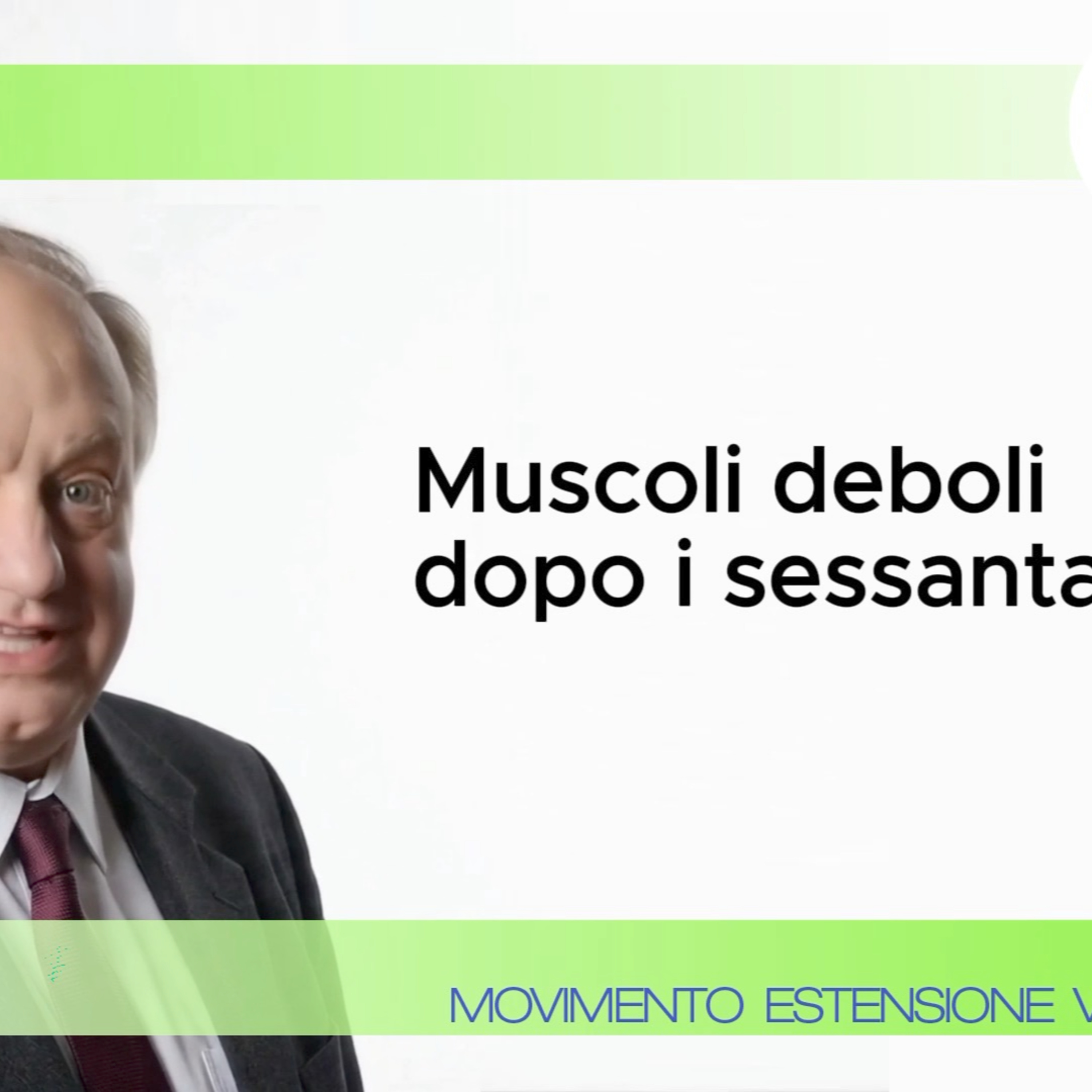 VIDEO - Senti che la presa delle mani non è più quella di una volta e, se la forza dei tuoi muscoli dipendesse anche da un batterio che vive nel tuo intestino? episode artwork