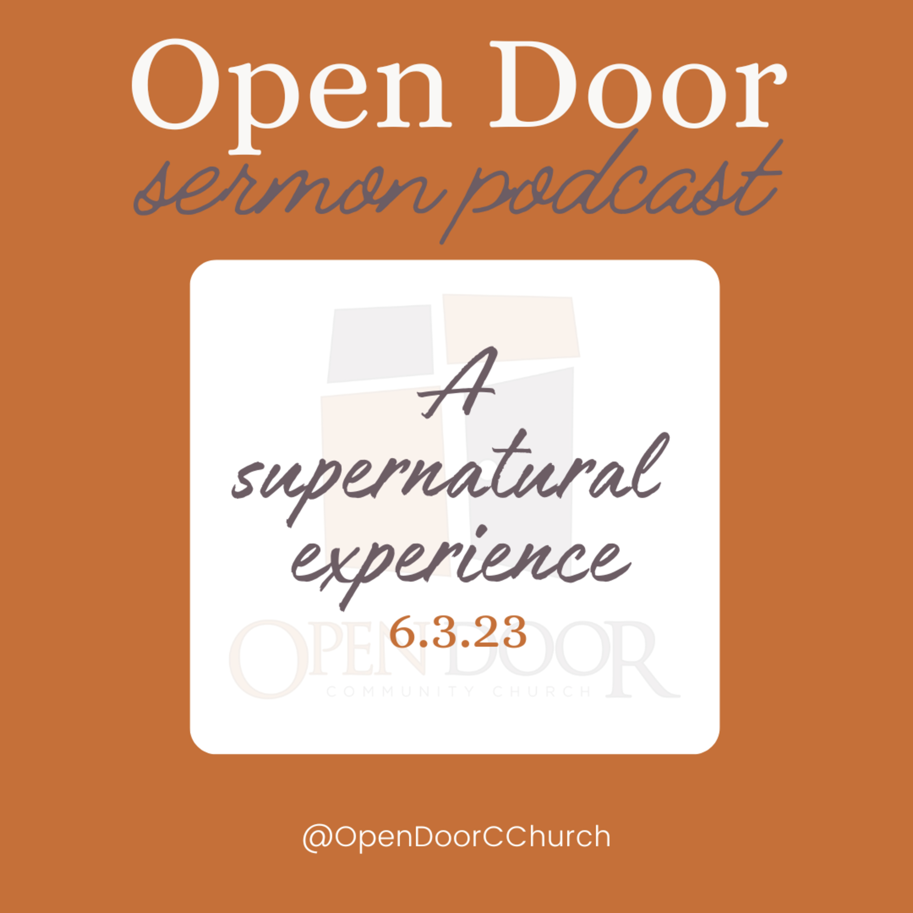 A Supernatural Experience (6.3.23) episode artwork