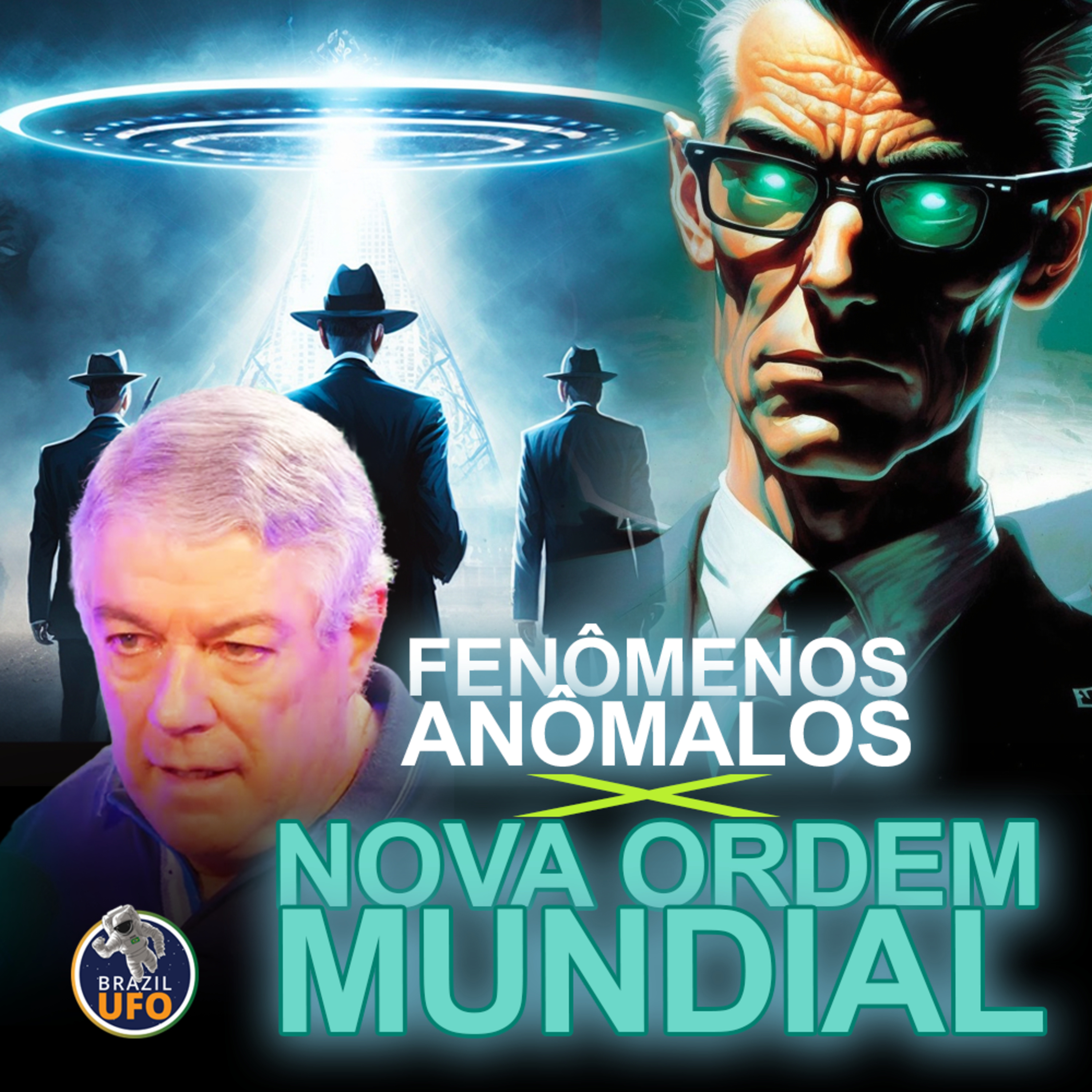 FENÔMENOS ANÔMALOS E A NOVA ORDEM MUNDIAL - Brazil UFO Talks episode artwork