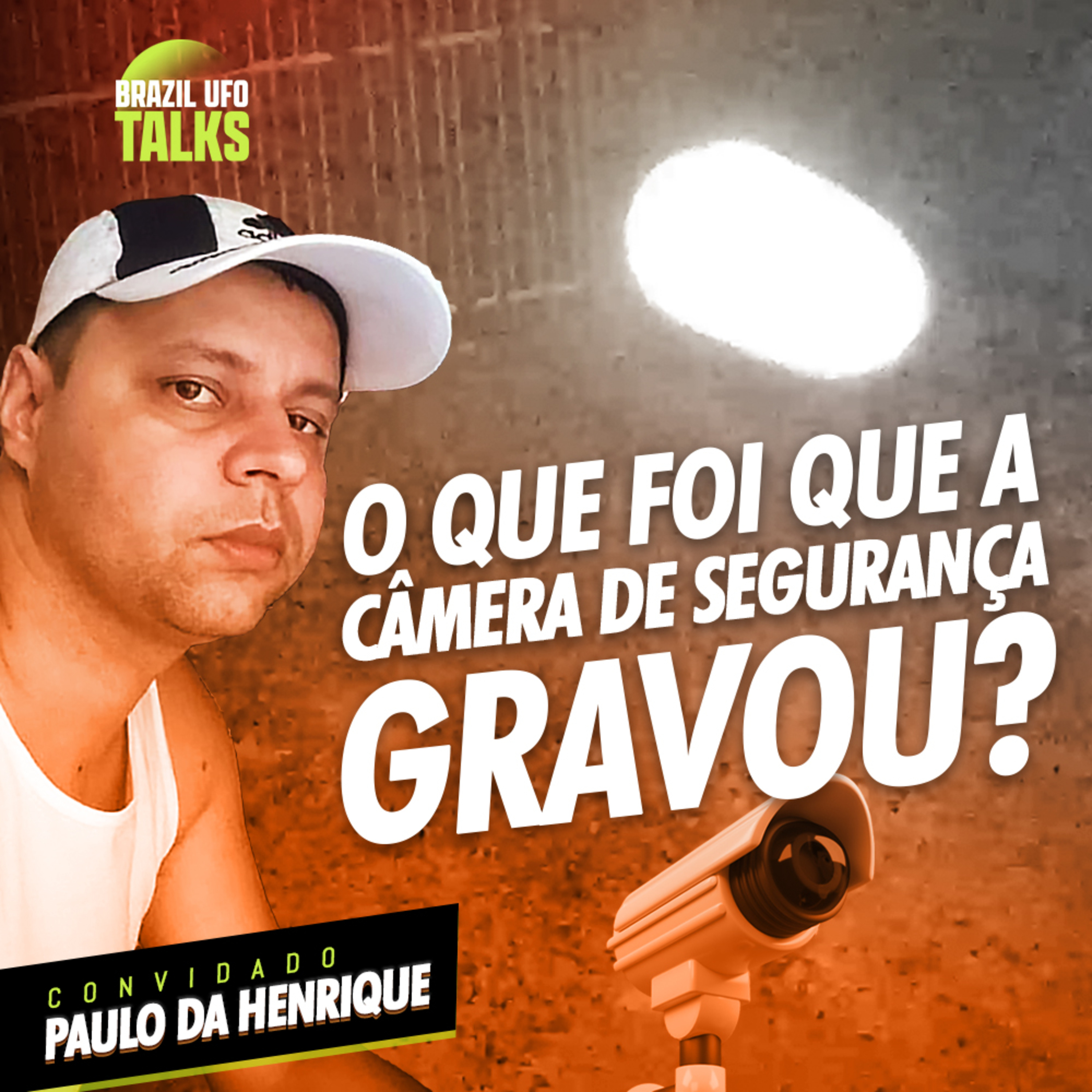 O QUE FOI QUE A CÂMERA DE SEGURANÇA GRAVOU? - Brazil UFO Talks episode artwork