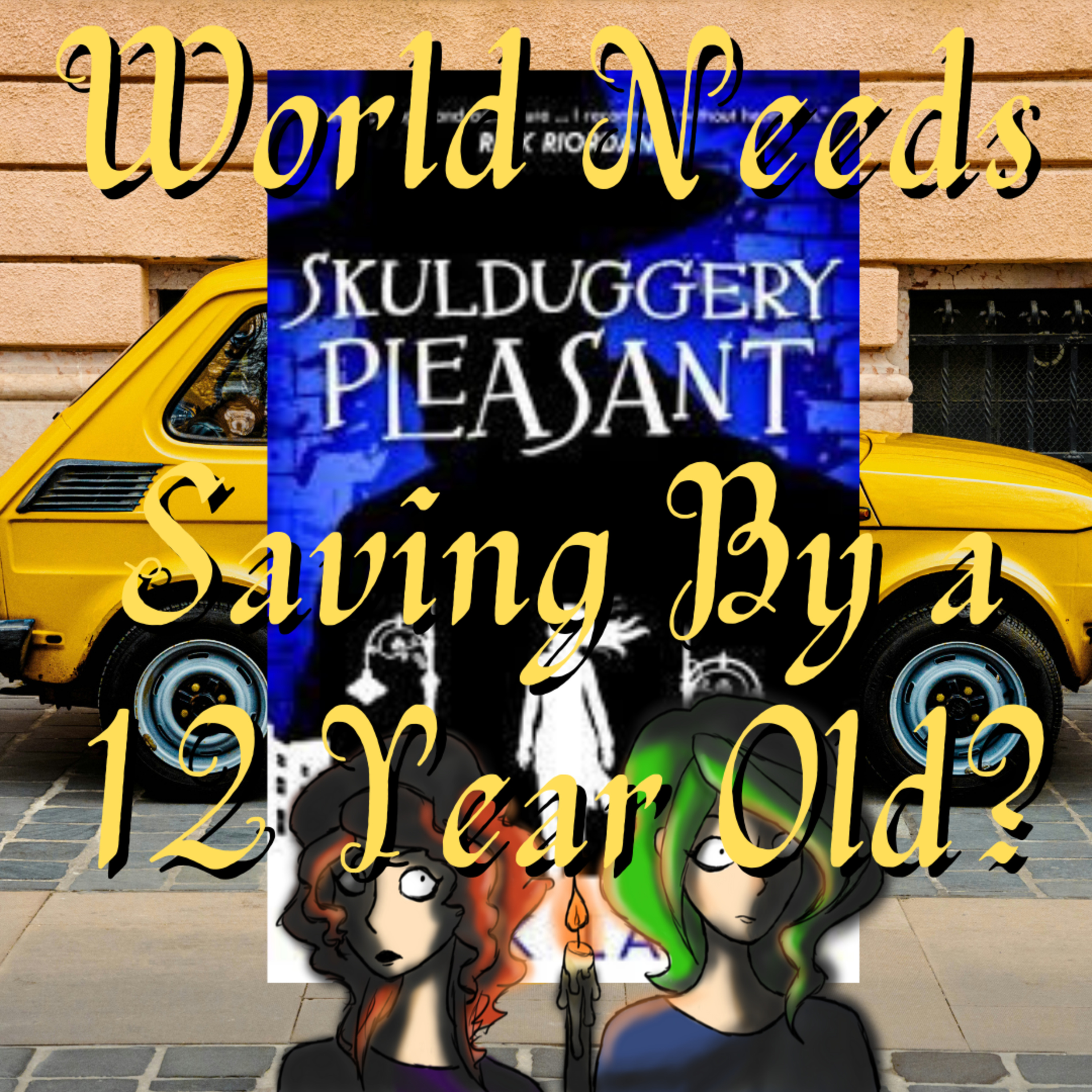 Stephanie meets Skulduggery Pleasant episode artwork