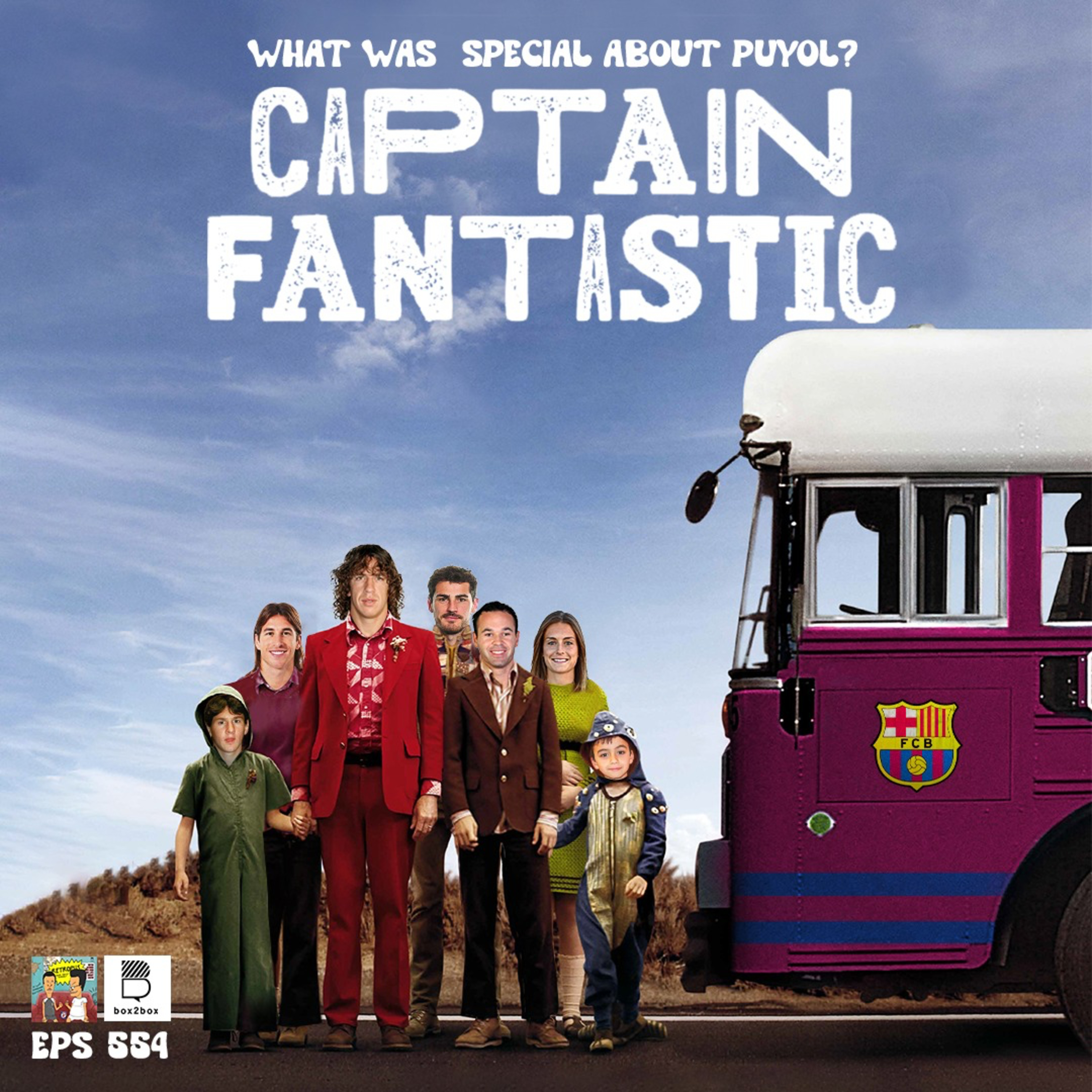 Eps 554: Carles Puyol, Sang Kapten Sejati episode artwork