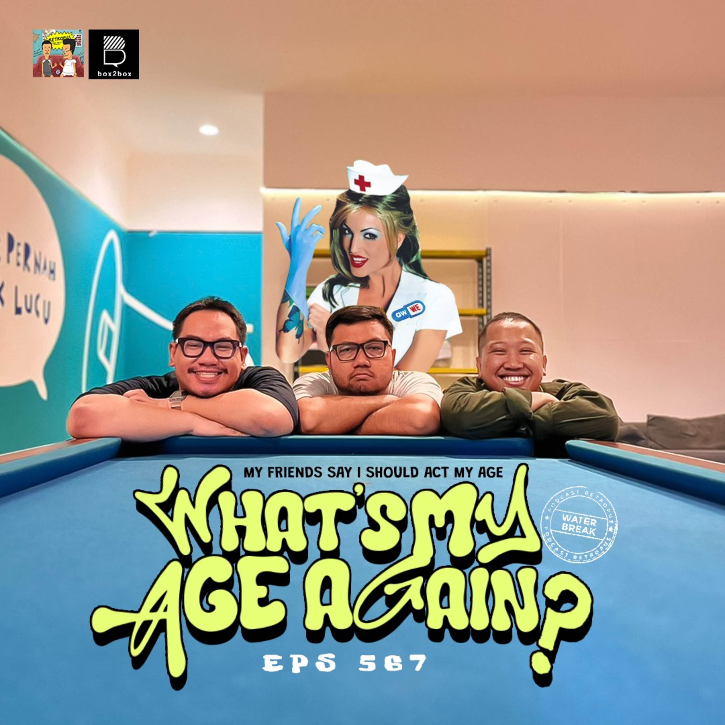 EPS 567: Waterbreak - Awwe yang Lupa Umurnya episode artwork