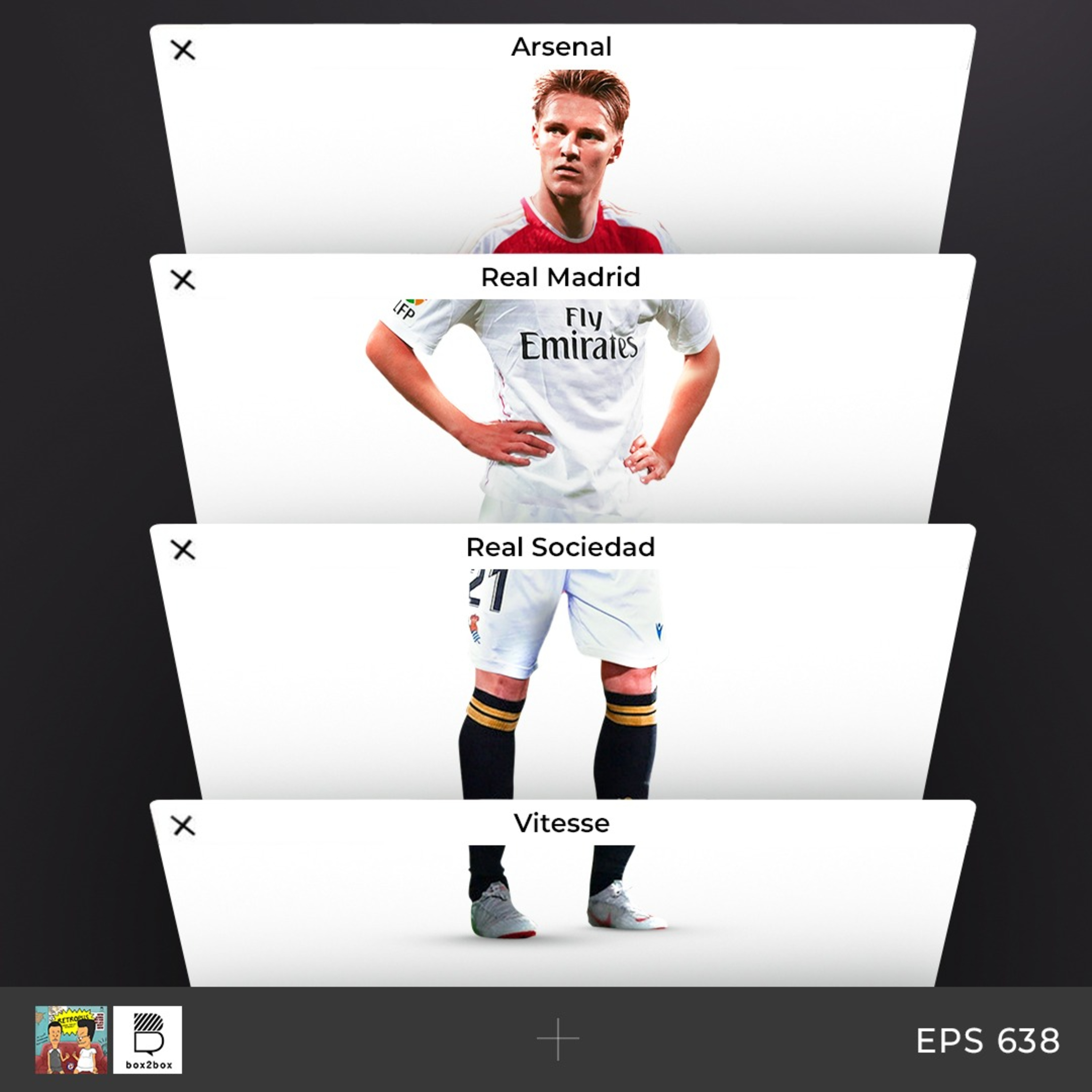 Eps 638: Martin Ødegaard, The Football Brain! episode artwork
