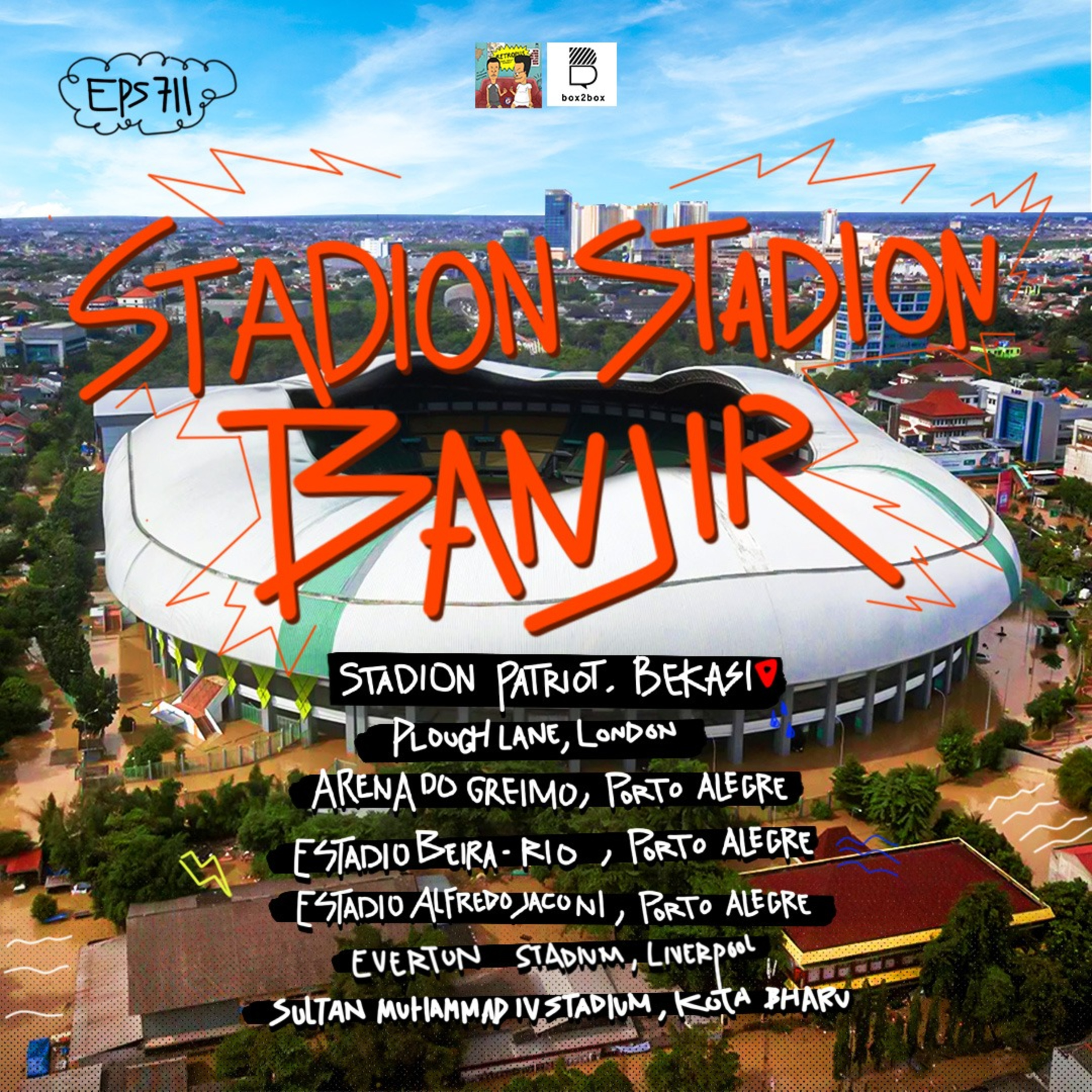 Eps 711: Stadion Kebanjiran, Di Bogor Angin Ngamuk