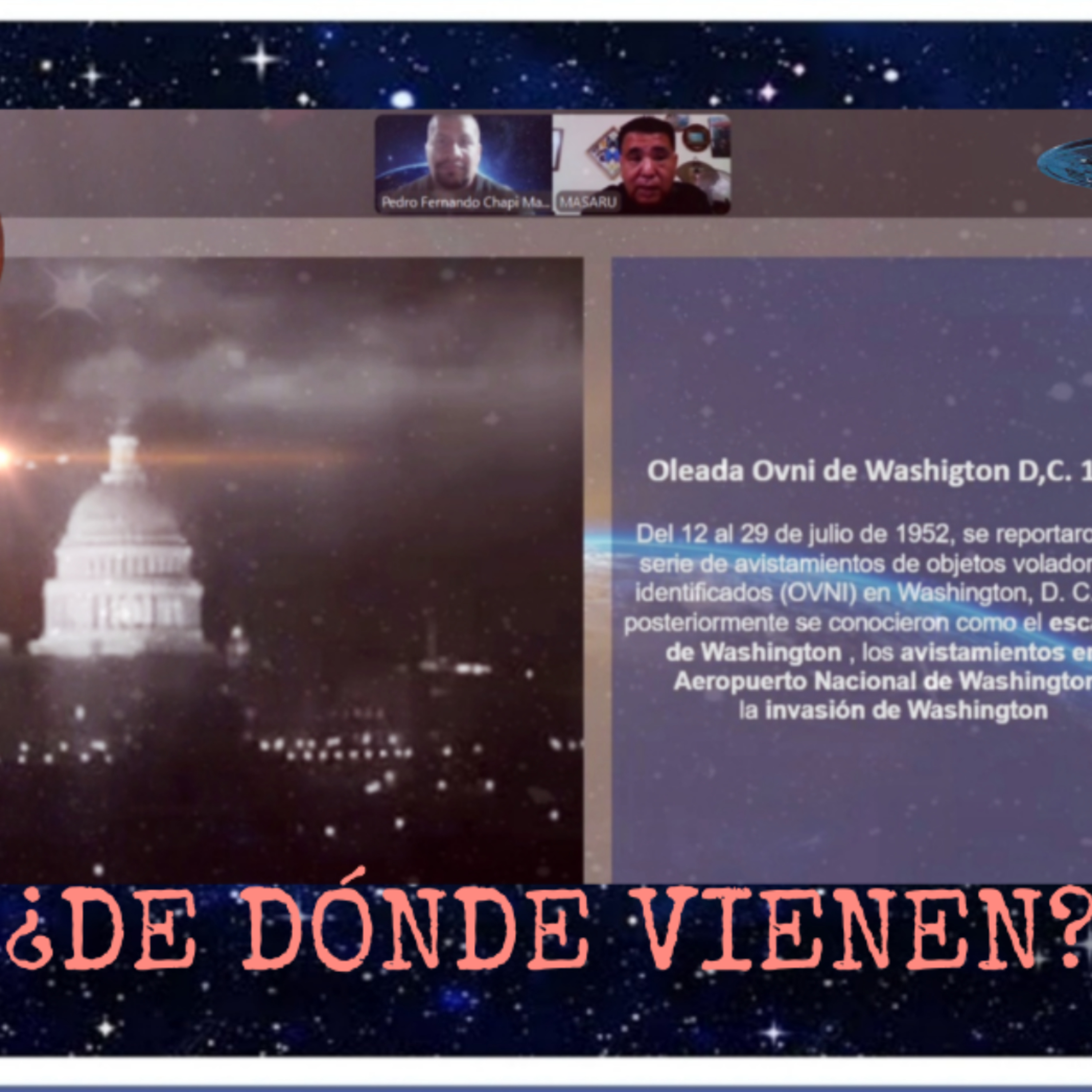 ¿DE DÓNDE RAYOS VIENEN LOS OVNIS? episode artwork