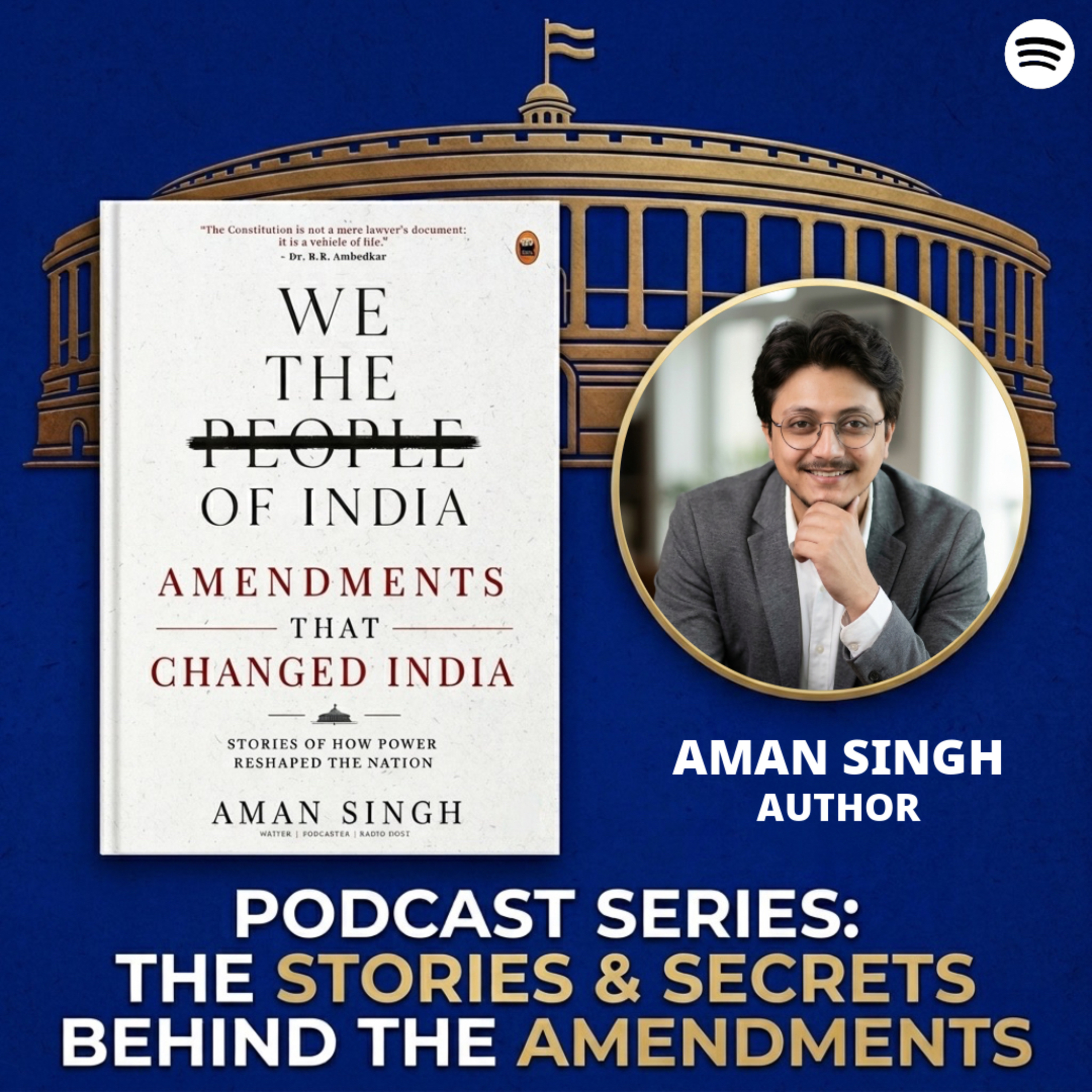 BOOK LAUNCH : Amendments That Changed India by RJ Aman Singh  episode artwork