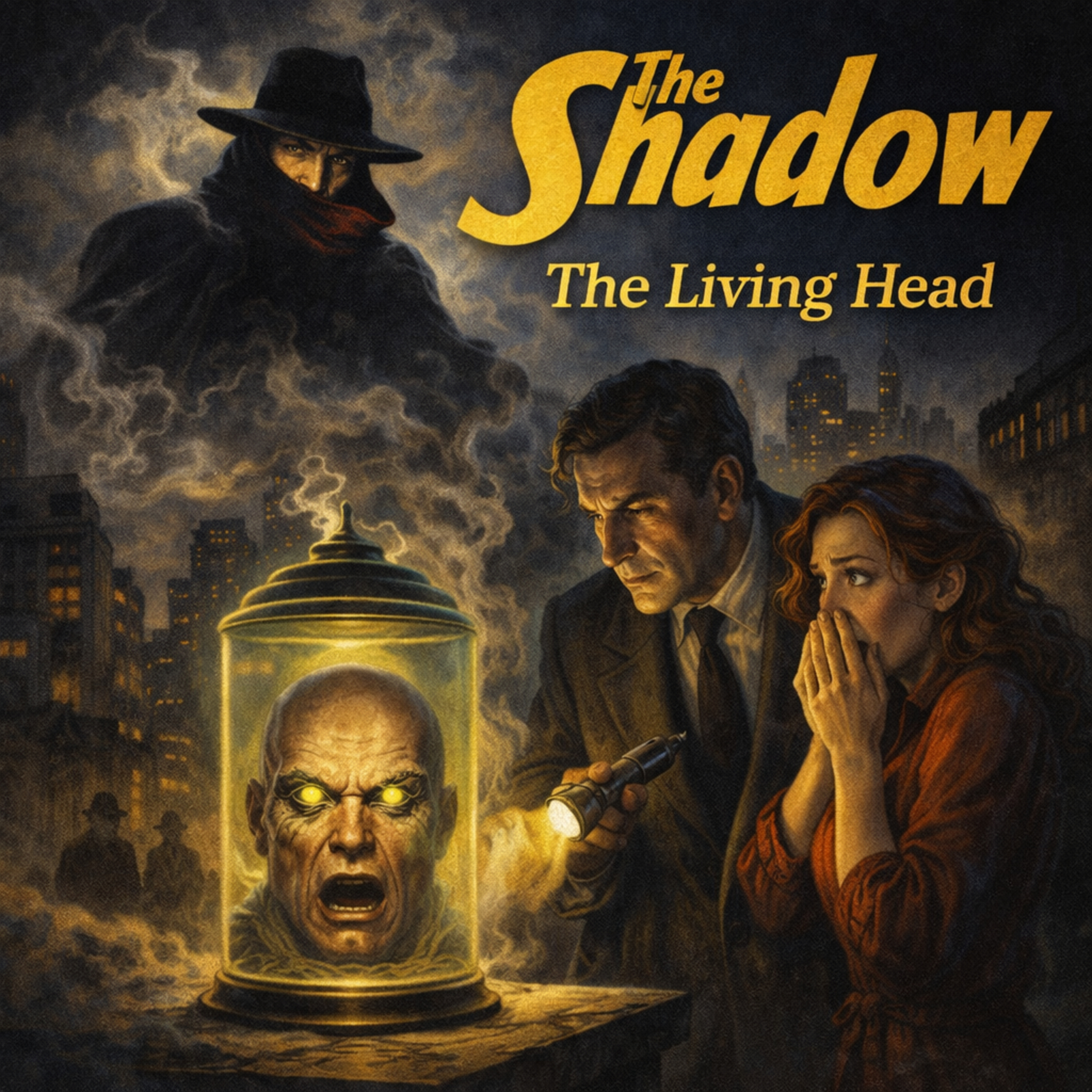 The Shadow: The Living Head (02-10-1946) episode artwork
