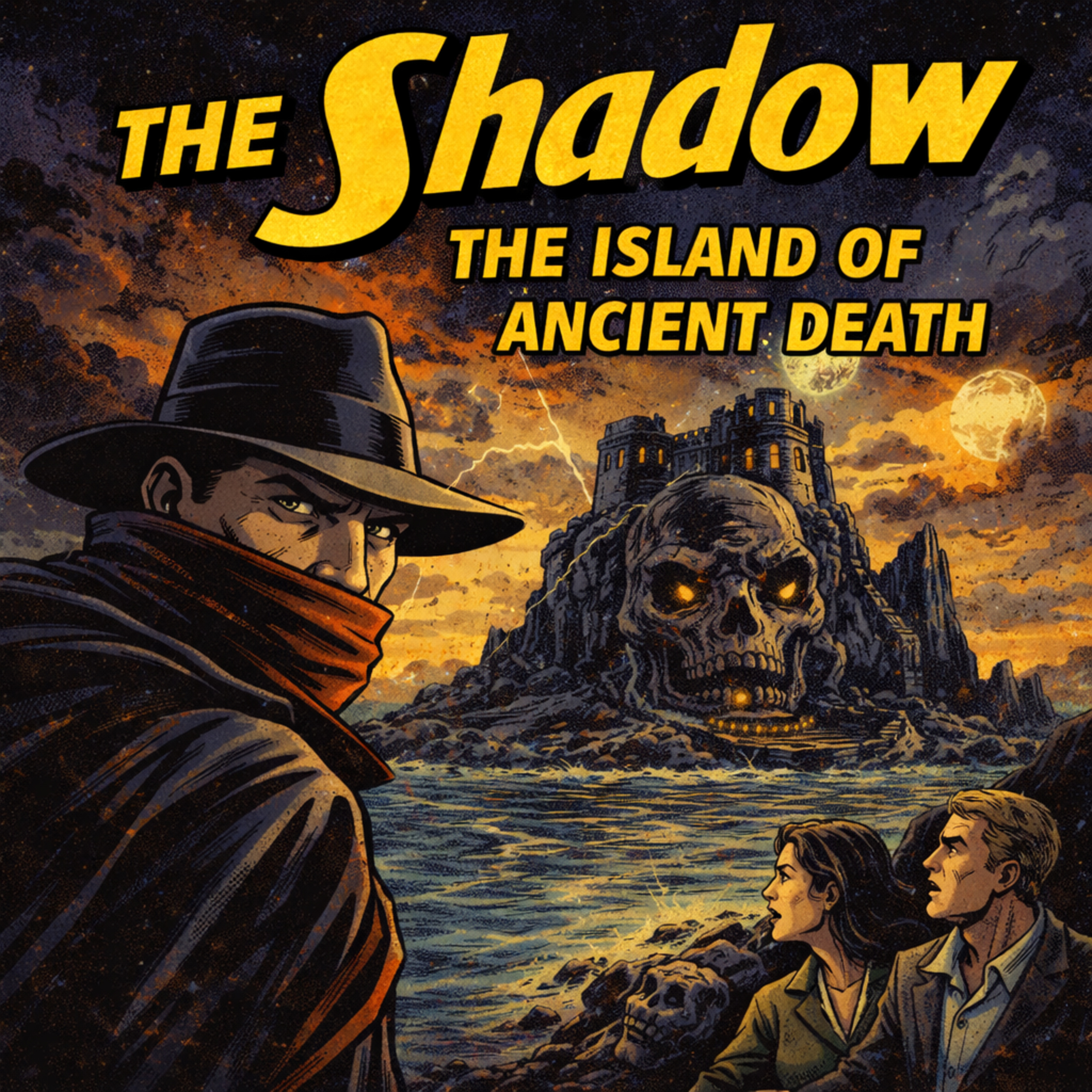The Shadow: The Island of Ancient Death (03-03-1946) episode artwork