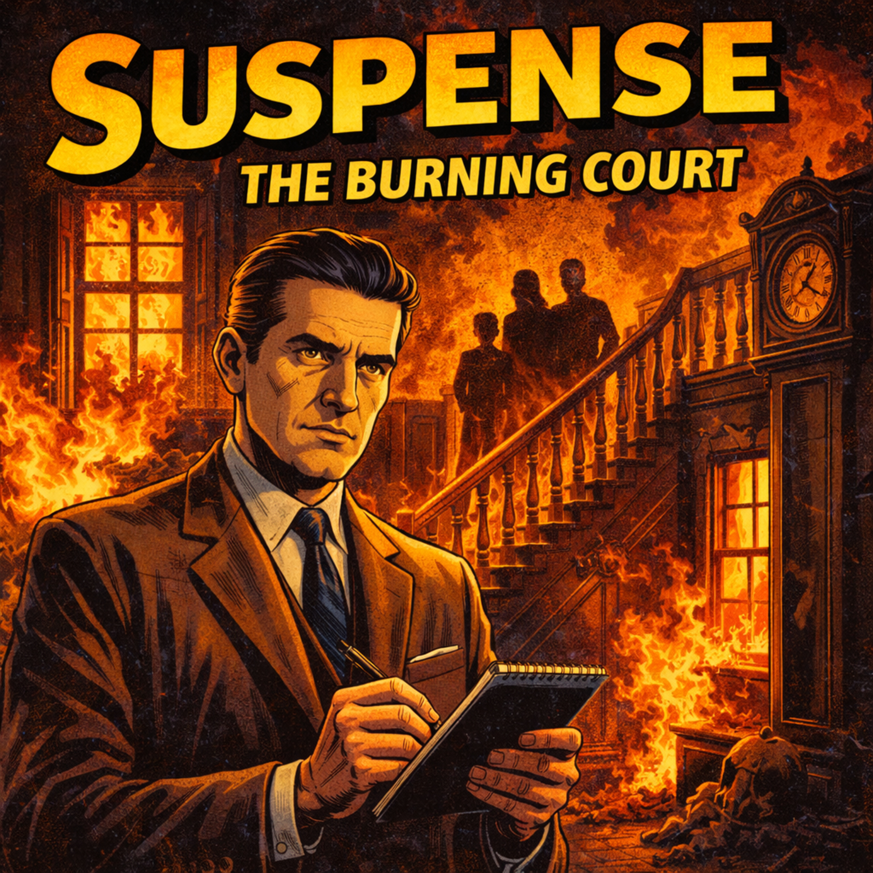 Suspense: The Burning Court (Clifton Webb) (06-14-1945) episode artwork