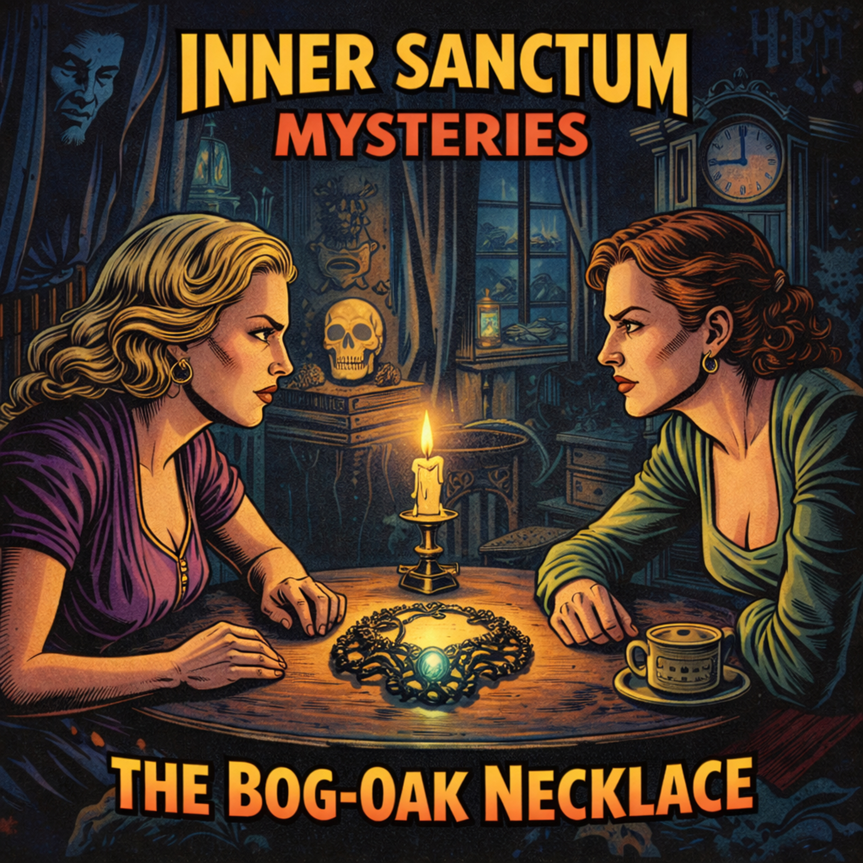 Inner Sanctum Mysteries: The Bog-Oak Necklace (08-22-1943) episode artwork