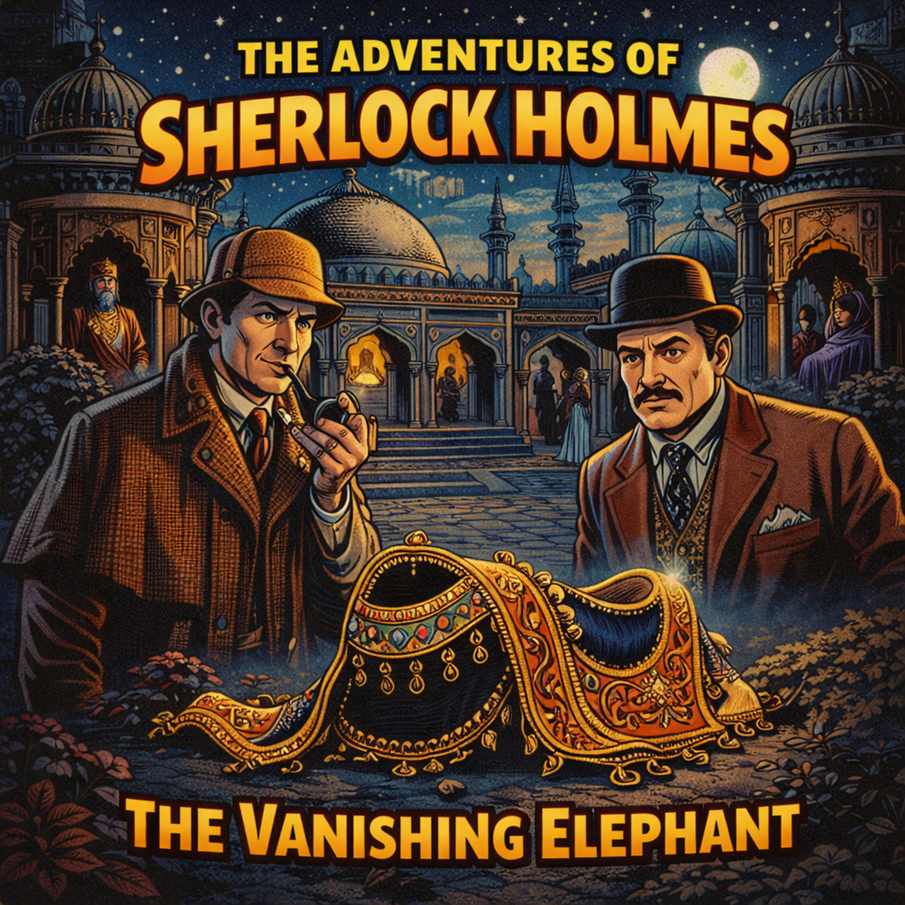 The Adventures of Sherlock Holmes: The Vanishing Elephant (10-08-1945) episode artwork
